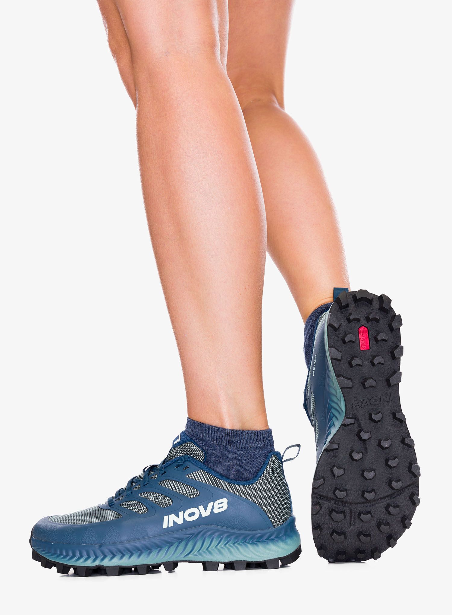 Черевики для трейлу жіночі Inov-8 MudTalon Precision - storm blue/navy