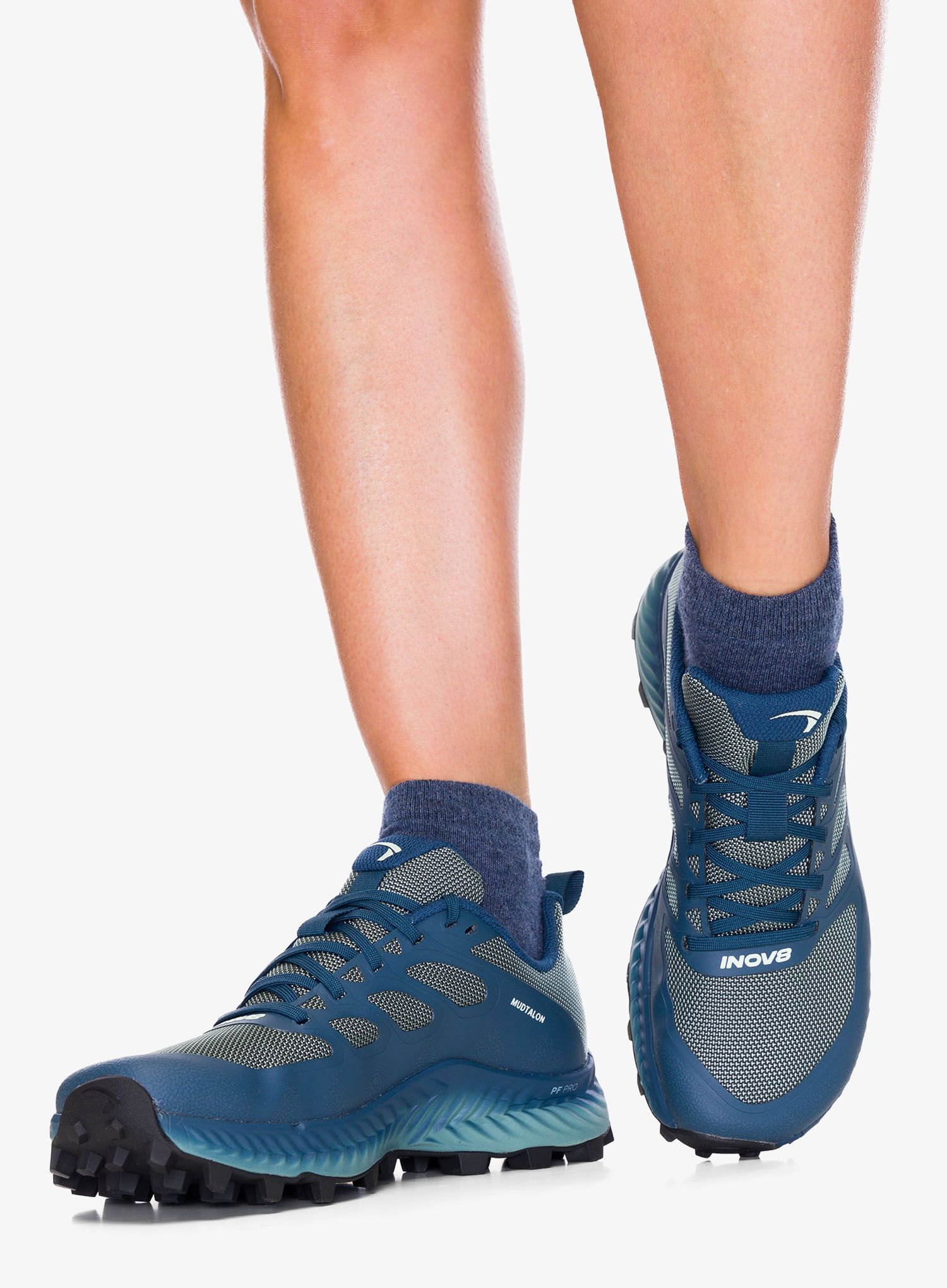 Черевики для трейлу жіночі Inov-8 MudTalon Precision - storm blue/navy