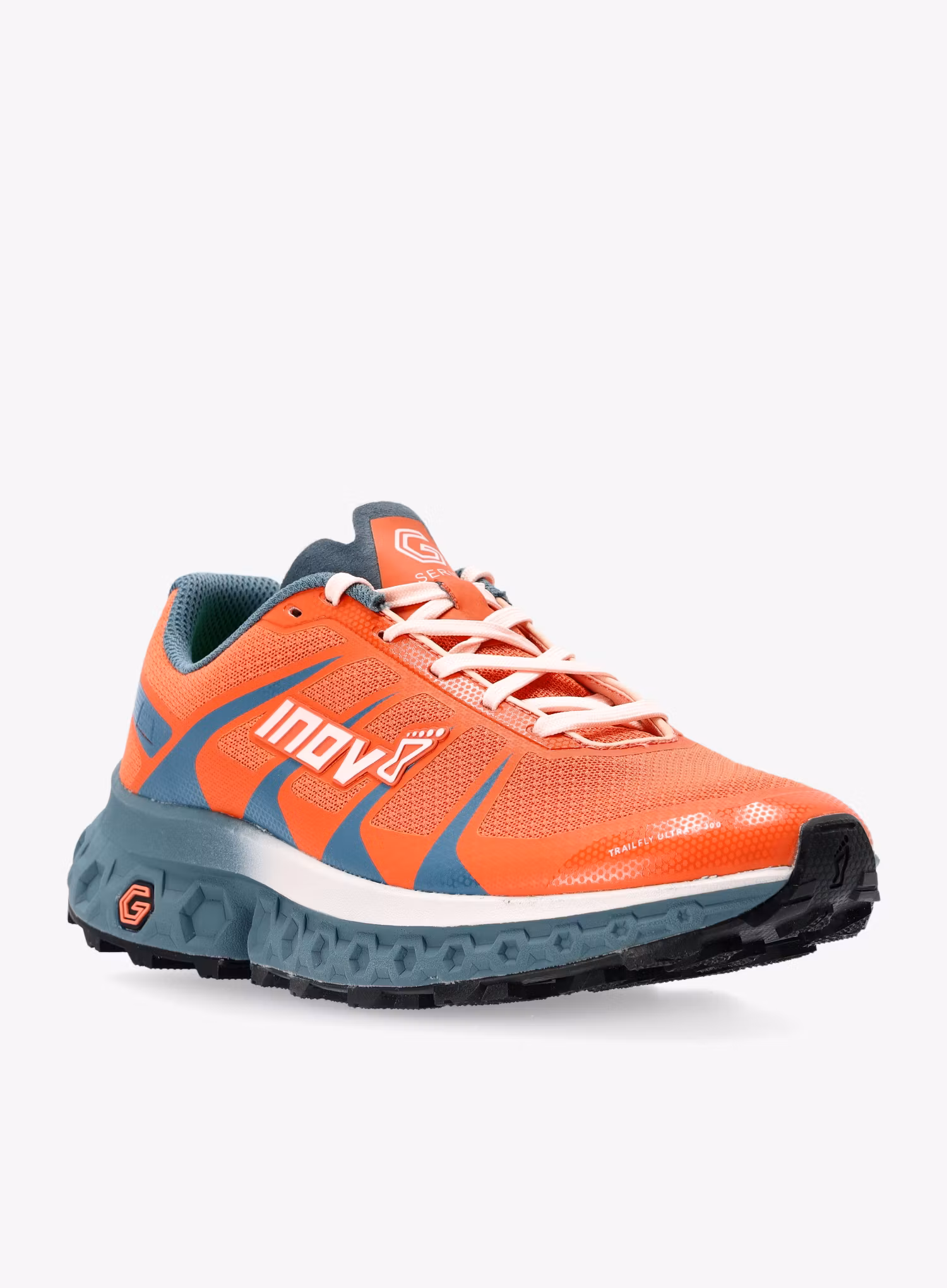 Черевики для трейлу жіночі Inov-8 TrailFly Ultra G 300 Max - coral/graphite