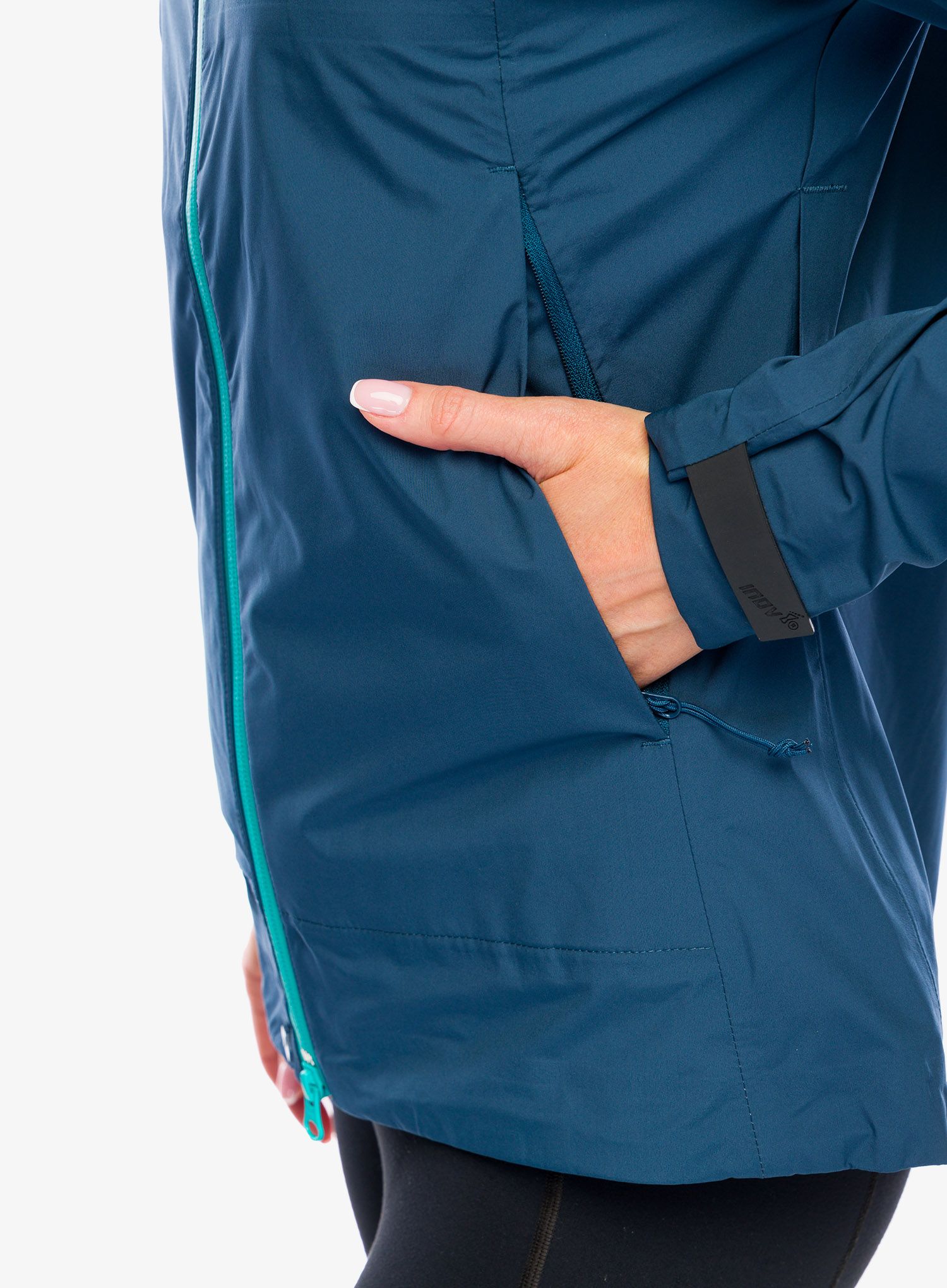 Куртка для бігу жіноча Inov-8 Venturelite Jacket FZ - navy