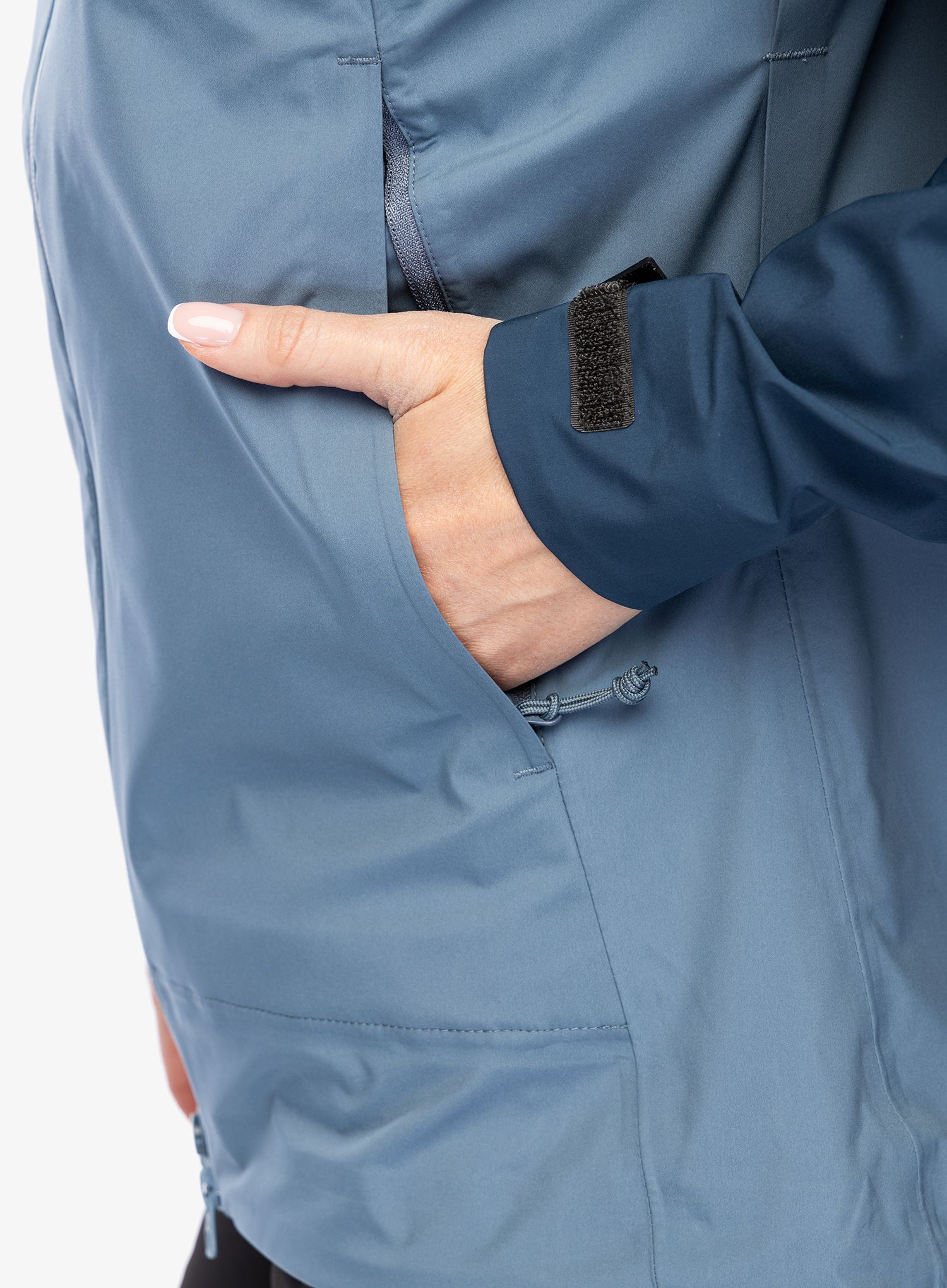 Куртка дощовик жіноча Inov-8 Venturelite Jacket FZ - navy/slate