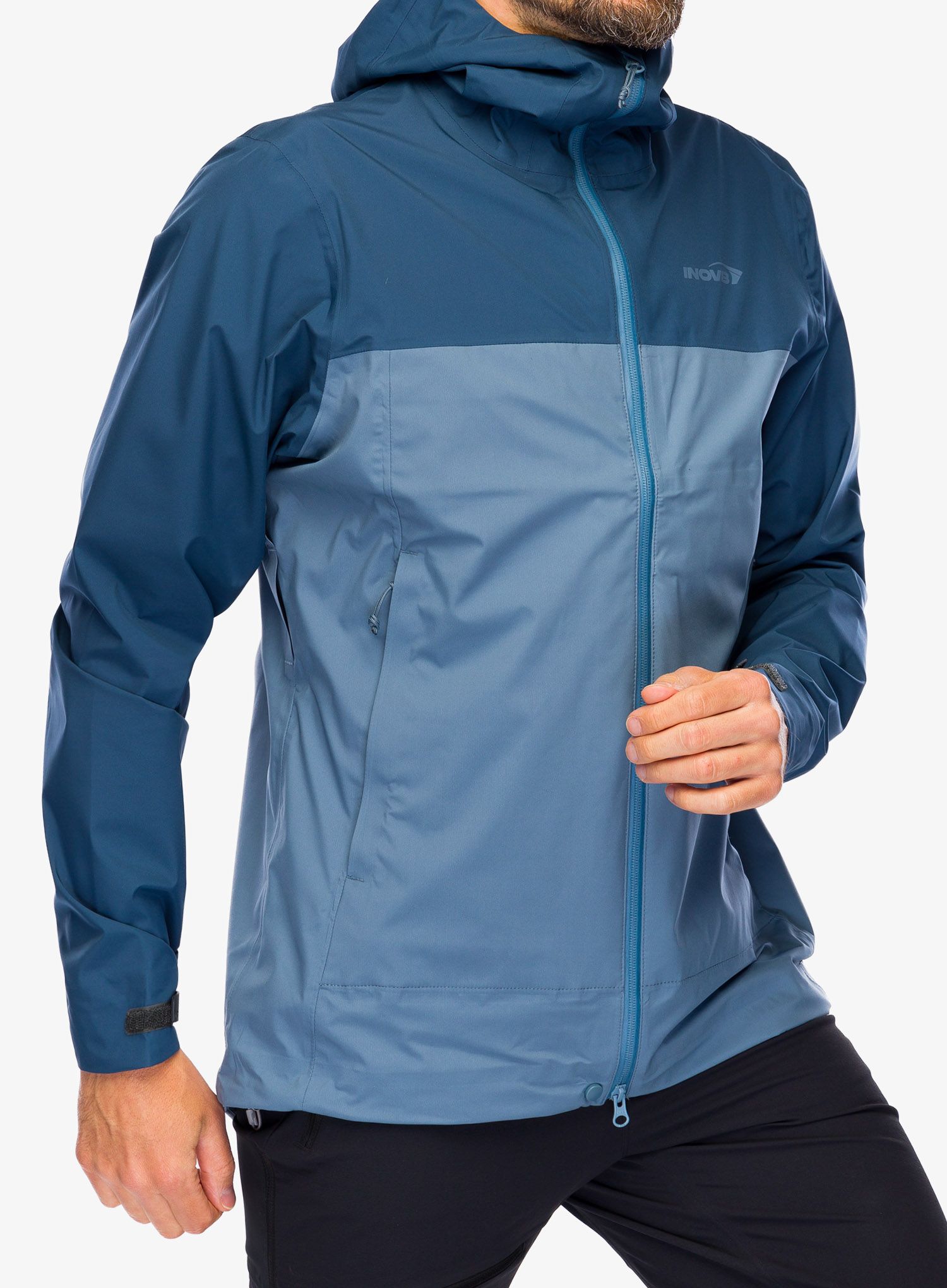 Куртка дощовик Inov-8 Venturelite Jacket FZ - navy/slate