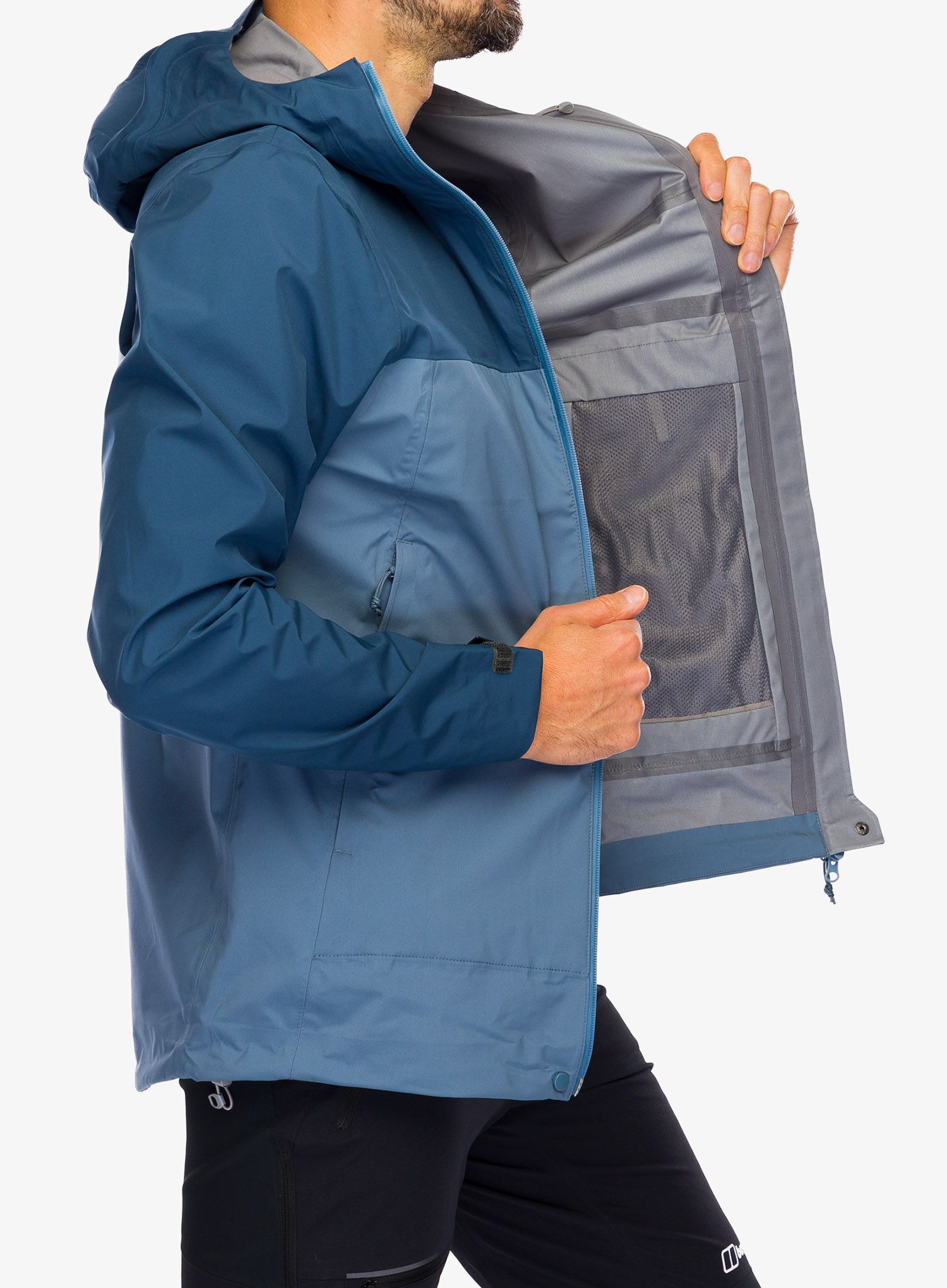 Куртка дощовик Inov-8 Venturelite Jacket FZ - navy/slate