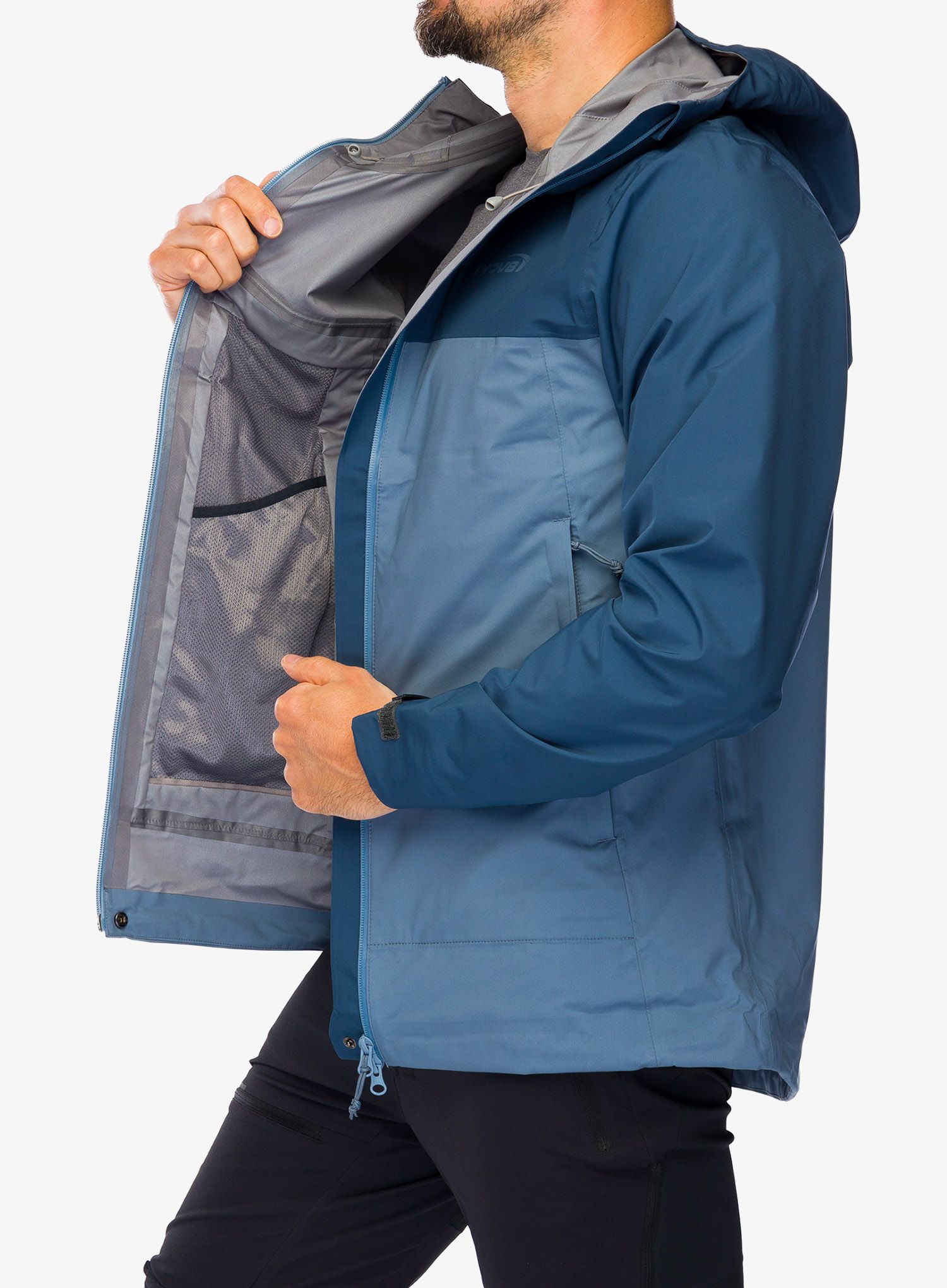 Куртка дощовик Inov-8 Venturelite Jacket FZ - navy/slate