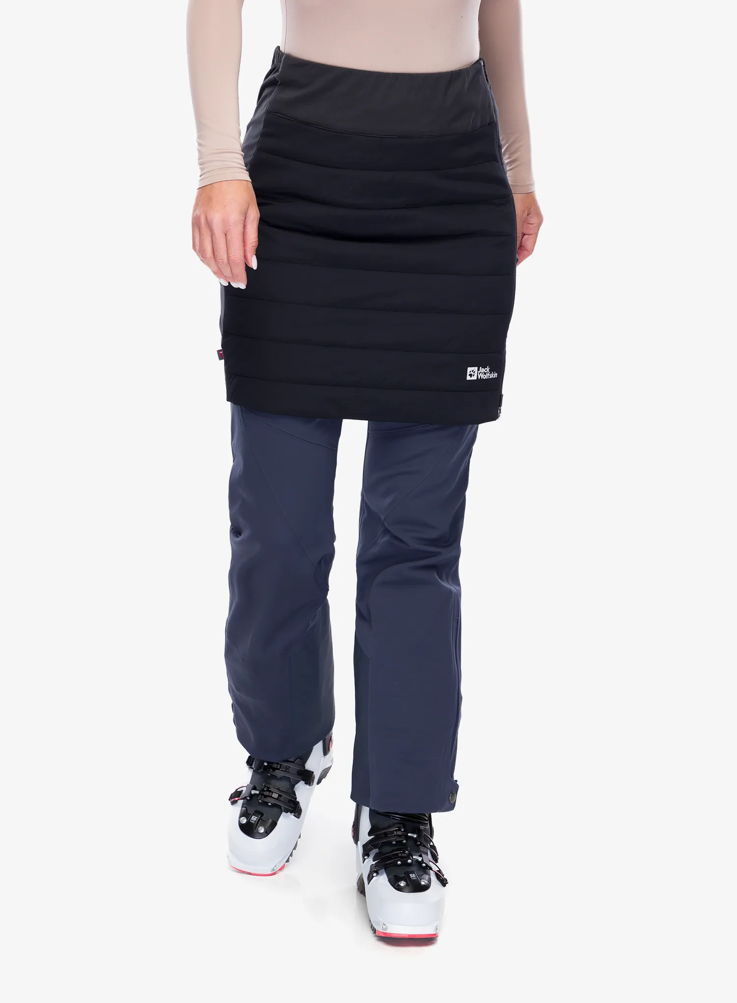 Спідниця утеплена Jack Wolfskin Alpspitze Ins Skirt - black