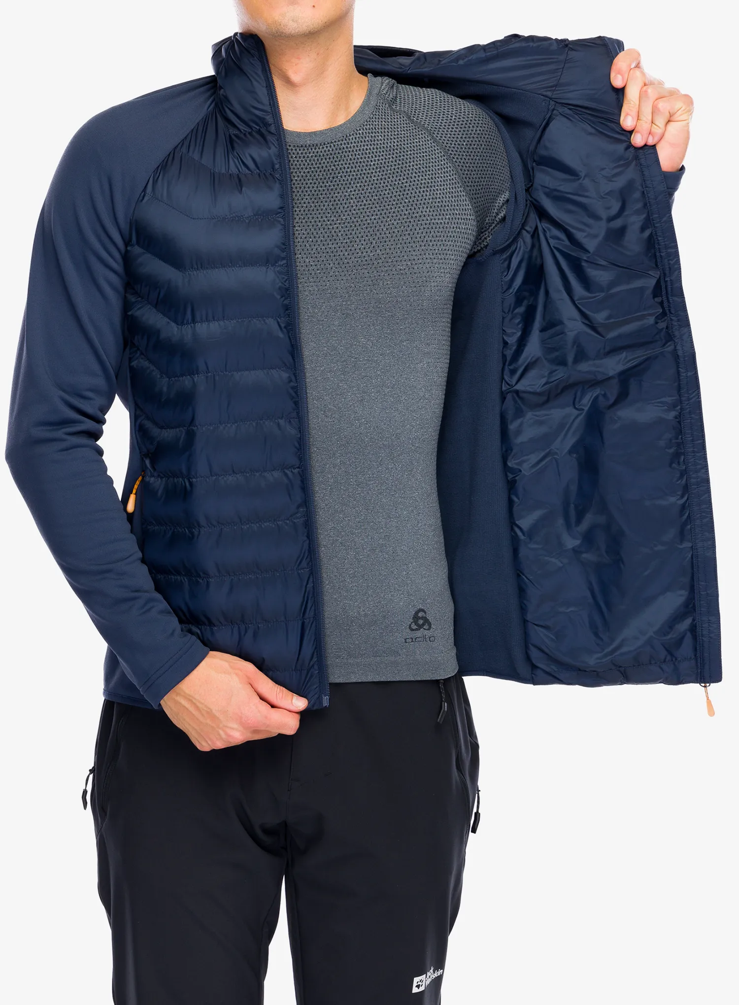 Куртка гібридна Jack Wolfskin Routeburn Pro Hybrid - midnight sky