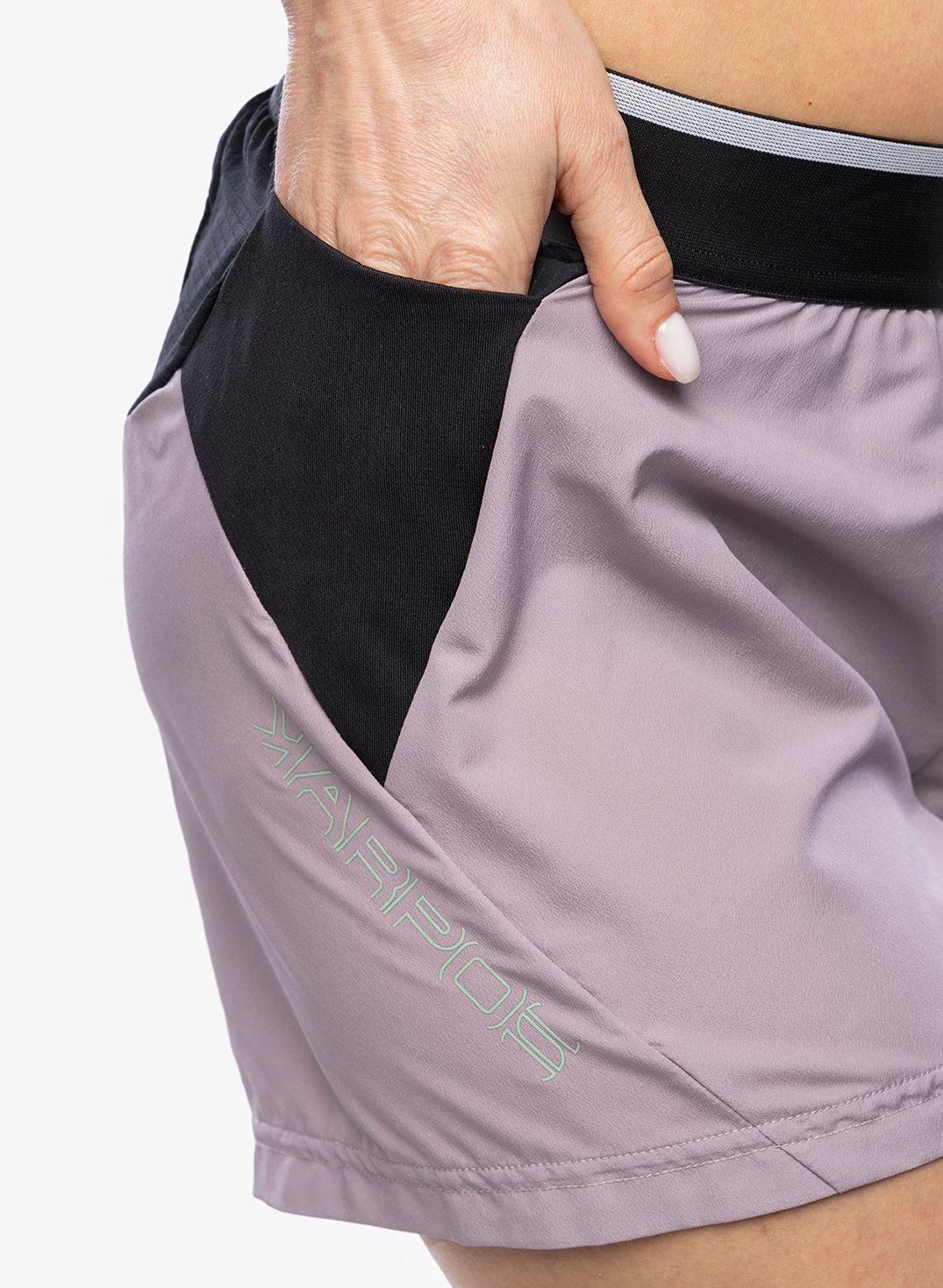 Шорти для бігу жіночі Karpos Fast Evo Shorts - nirvana/black