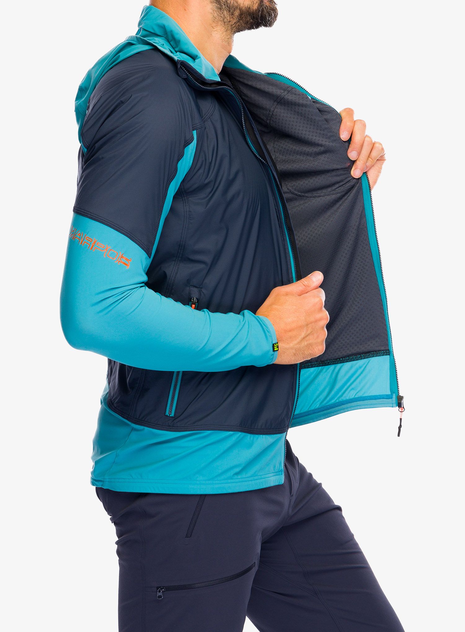 Куртка гібридна Karpos Lavaredo Jacket - outer space/larkspur