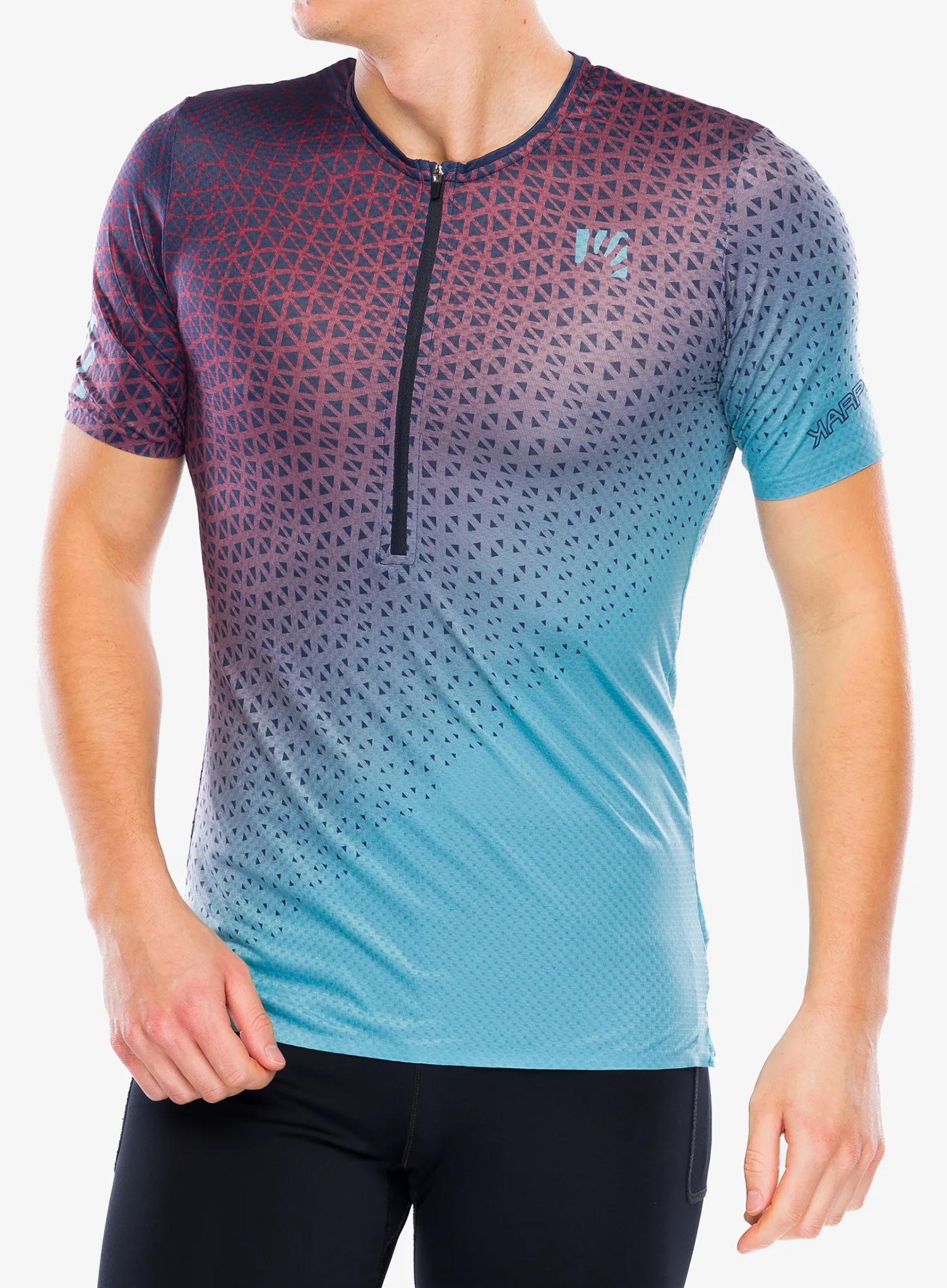 Футболка для бігу Karpos Lavaredo Ultra Tech Jersey - larkspur/outer space