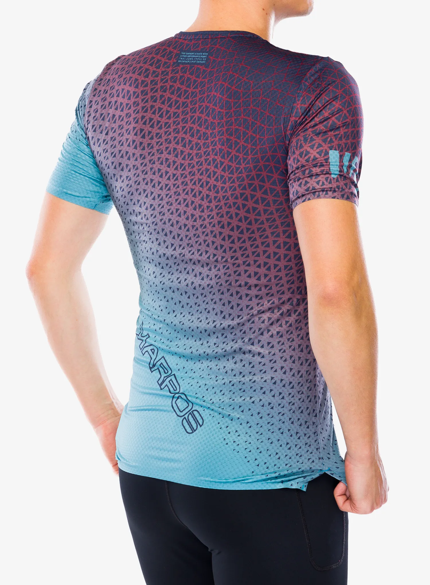 Футболка для бігу Karpos Lavaredo Ultra Tech Jersey - larkspur/outer space