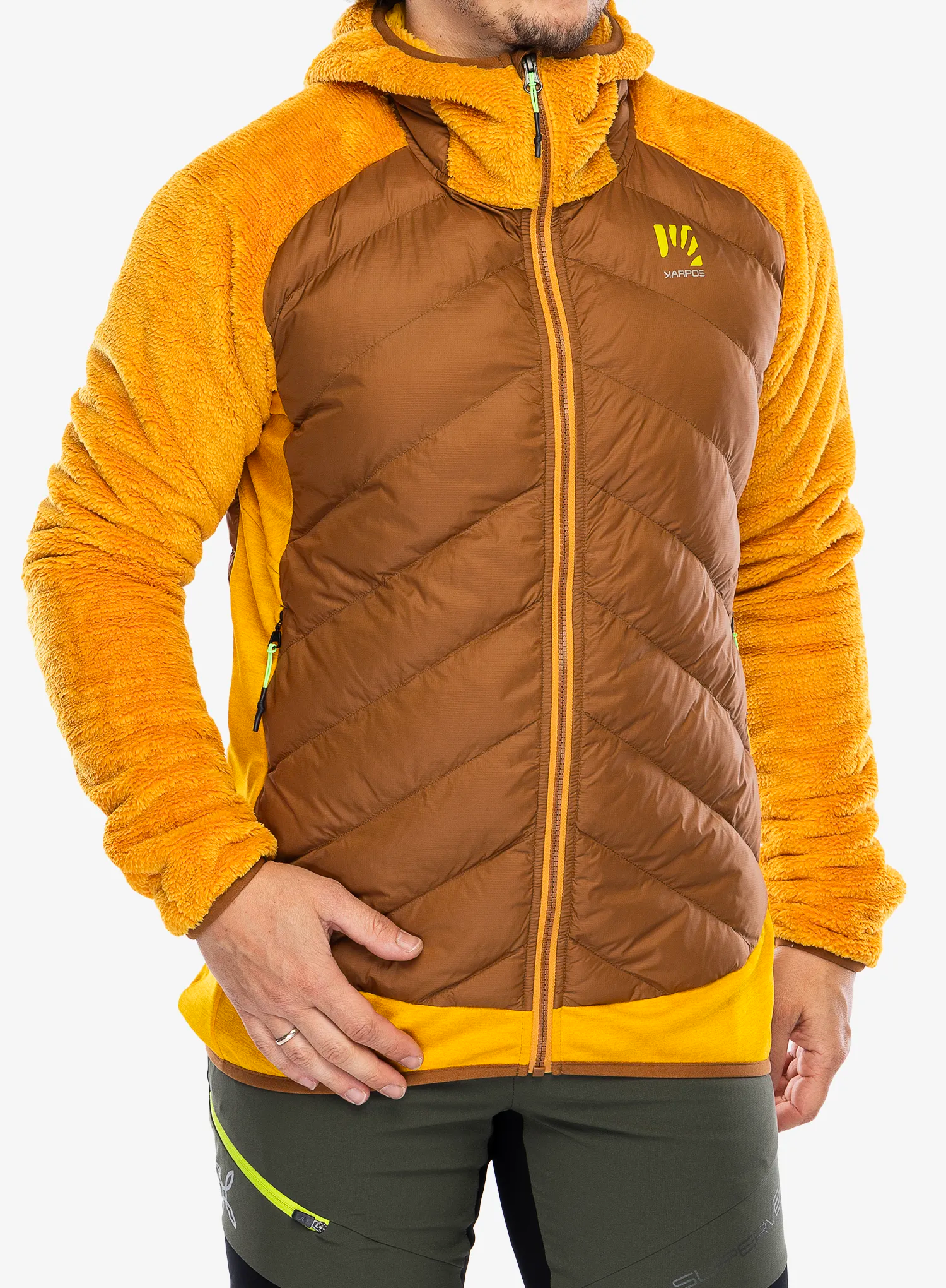 Куртка гібридна Karpos Marmarole Jacket - nuthatch/golden