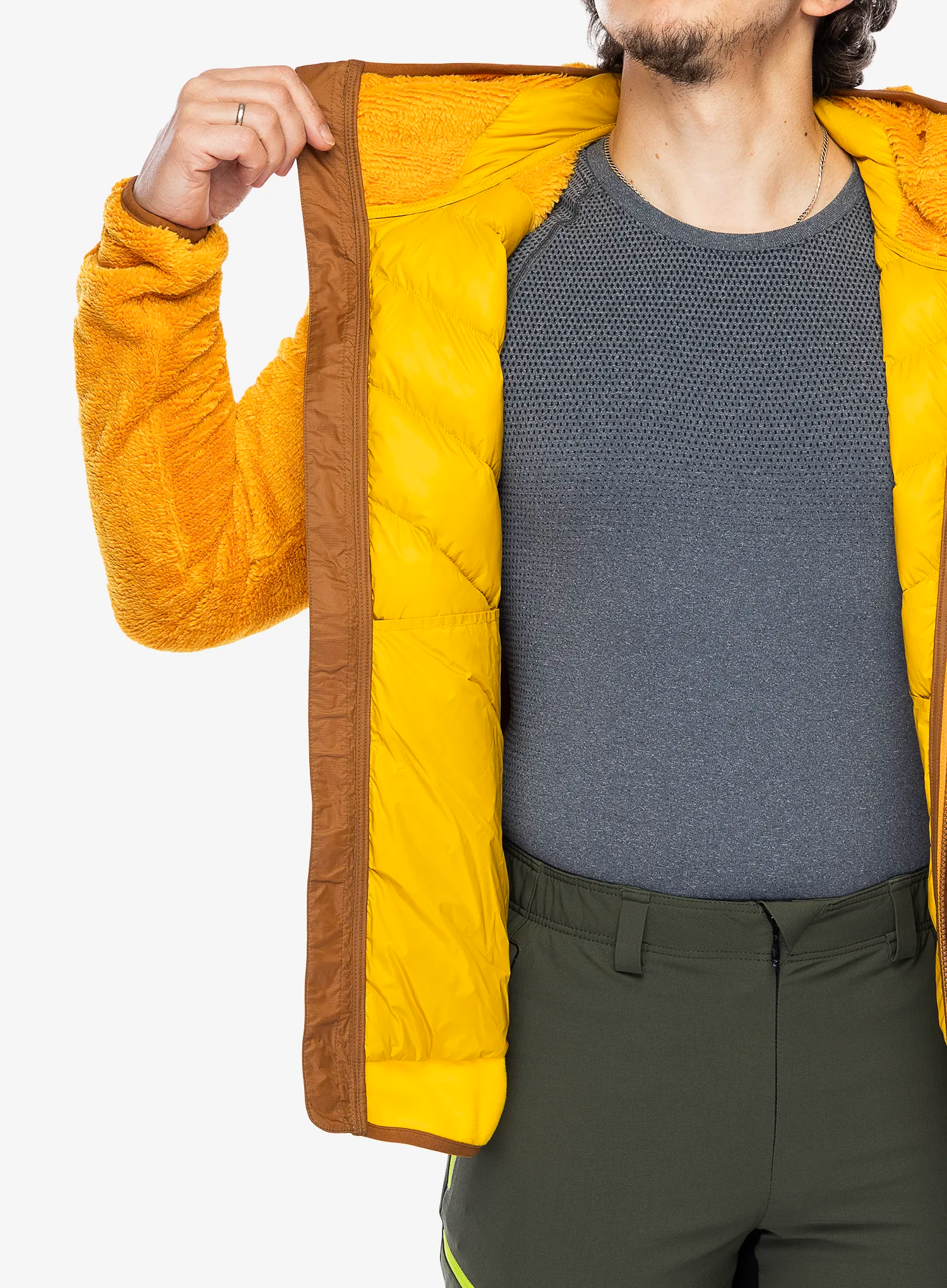 Куртка гібридна Karpos Marmarole Jacket - nuthatch/golden