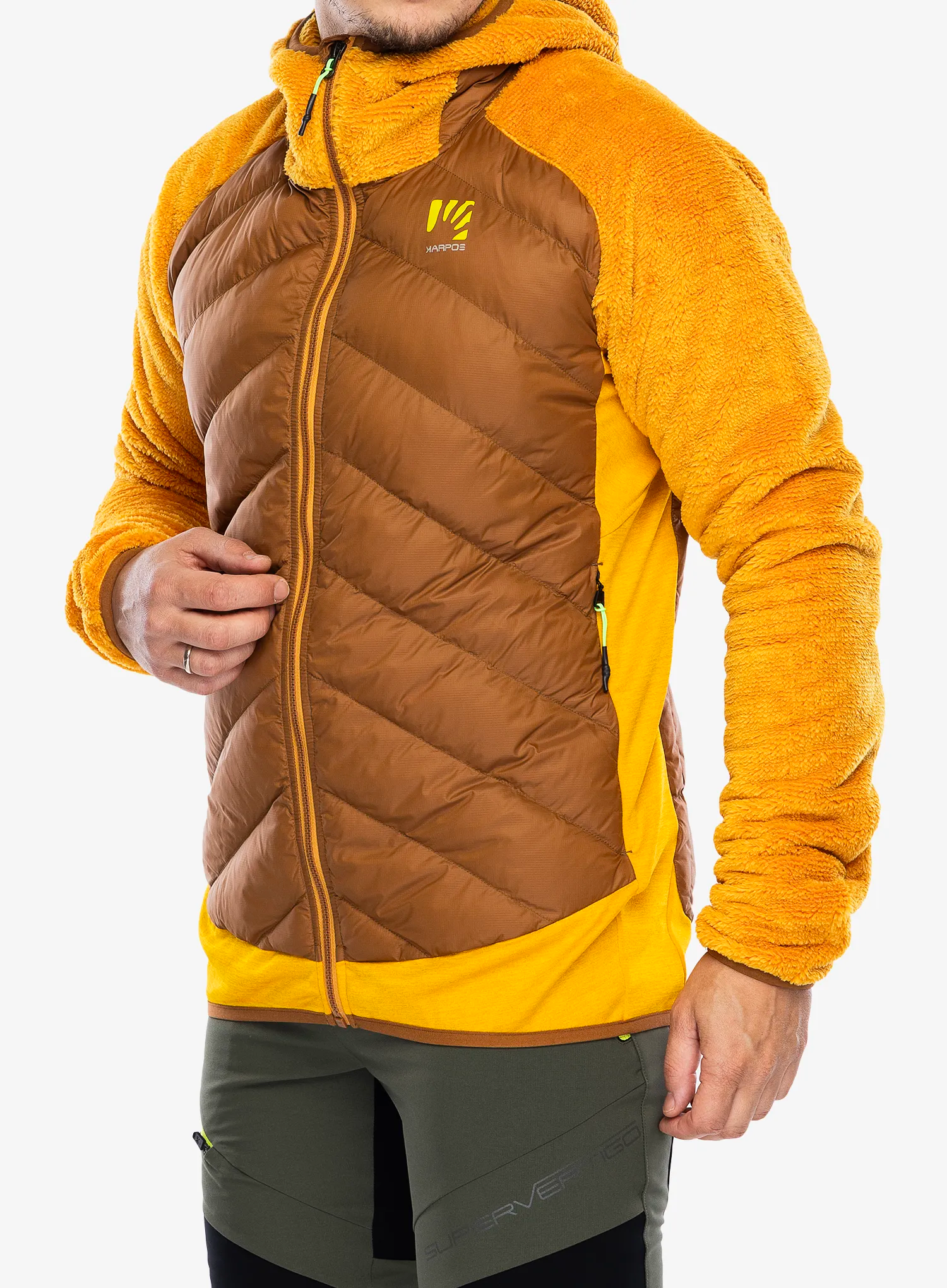Куртка гібридна Karpos Marmarole Jacket - nuthatch/golden