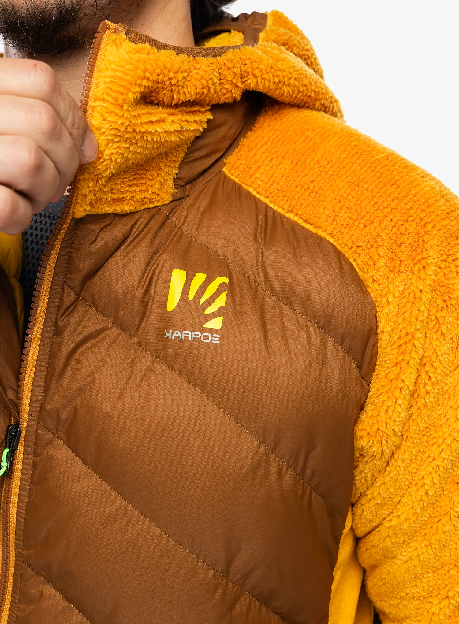 Куртка гібридна Karpos Marmarole Jacket - nuthatch/golden