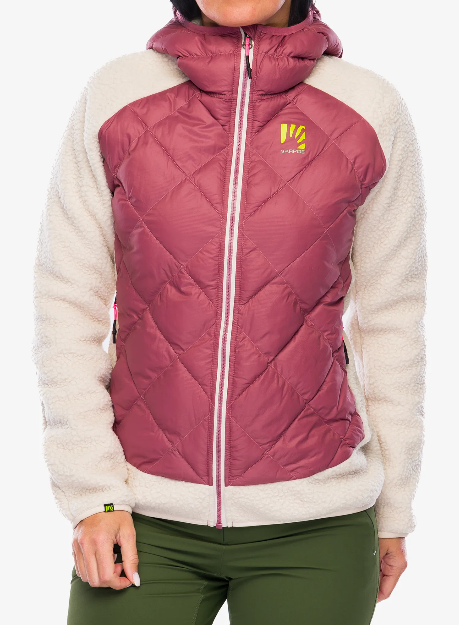Куртка гібридна жіноча Karpos Marmarole Retro Jacket - deco rose/oat