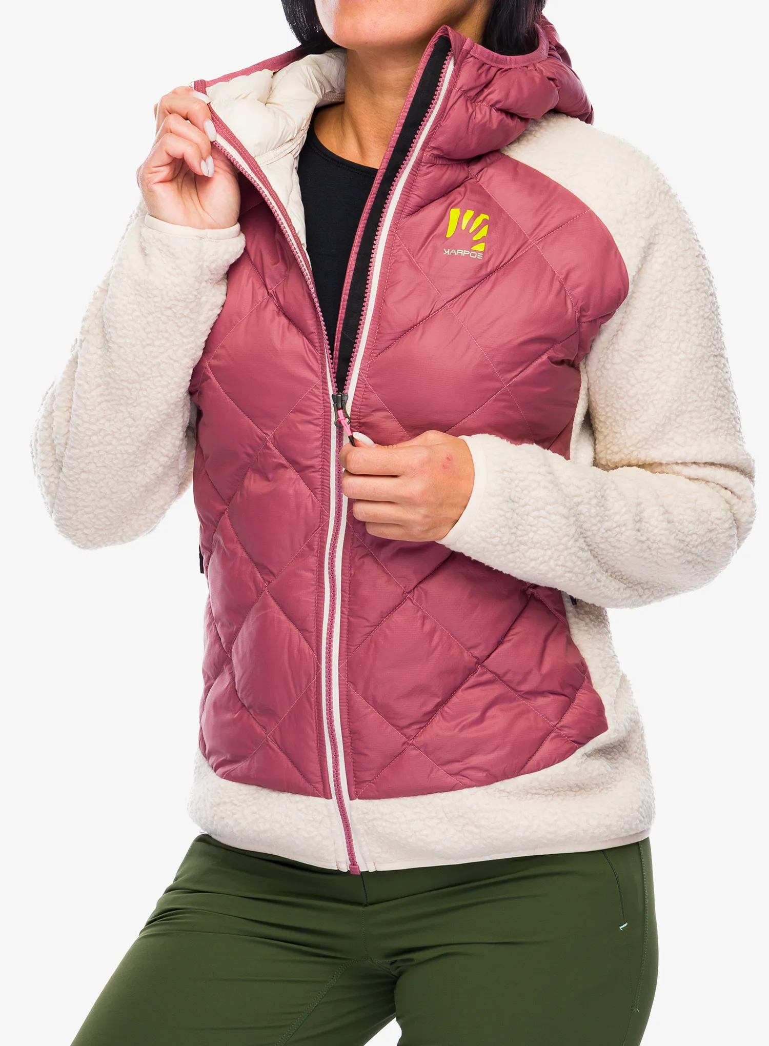 Куртка гібридна жіноча Karpos Marmarole Retro Jacket - deco rose/oat