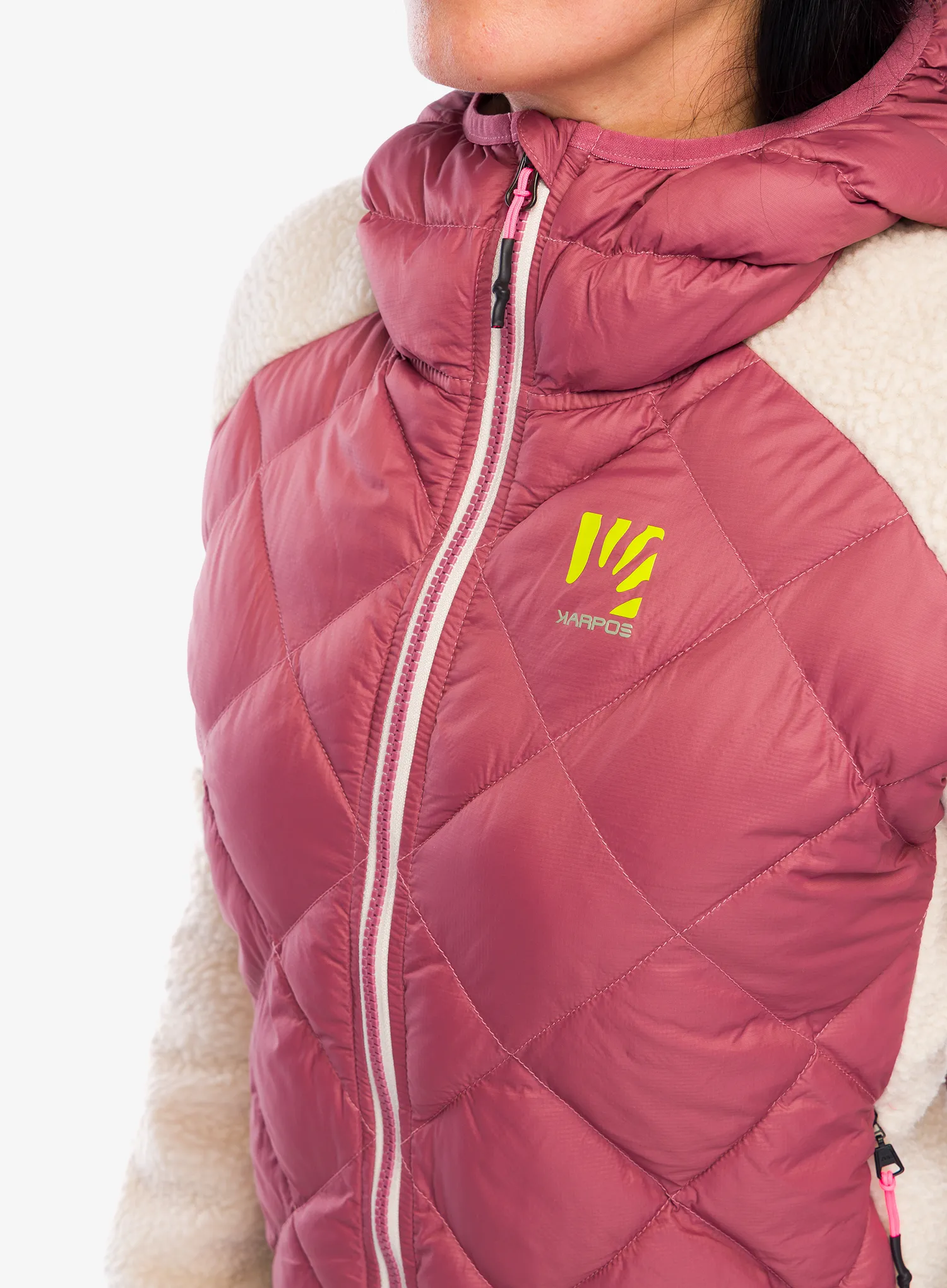 Куртка гібридна жіноча Karpos Marmarole Retro Jacket - deco rose/oat
