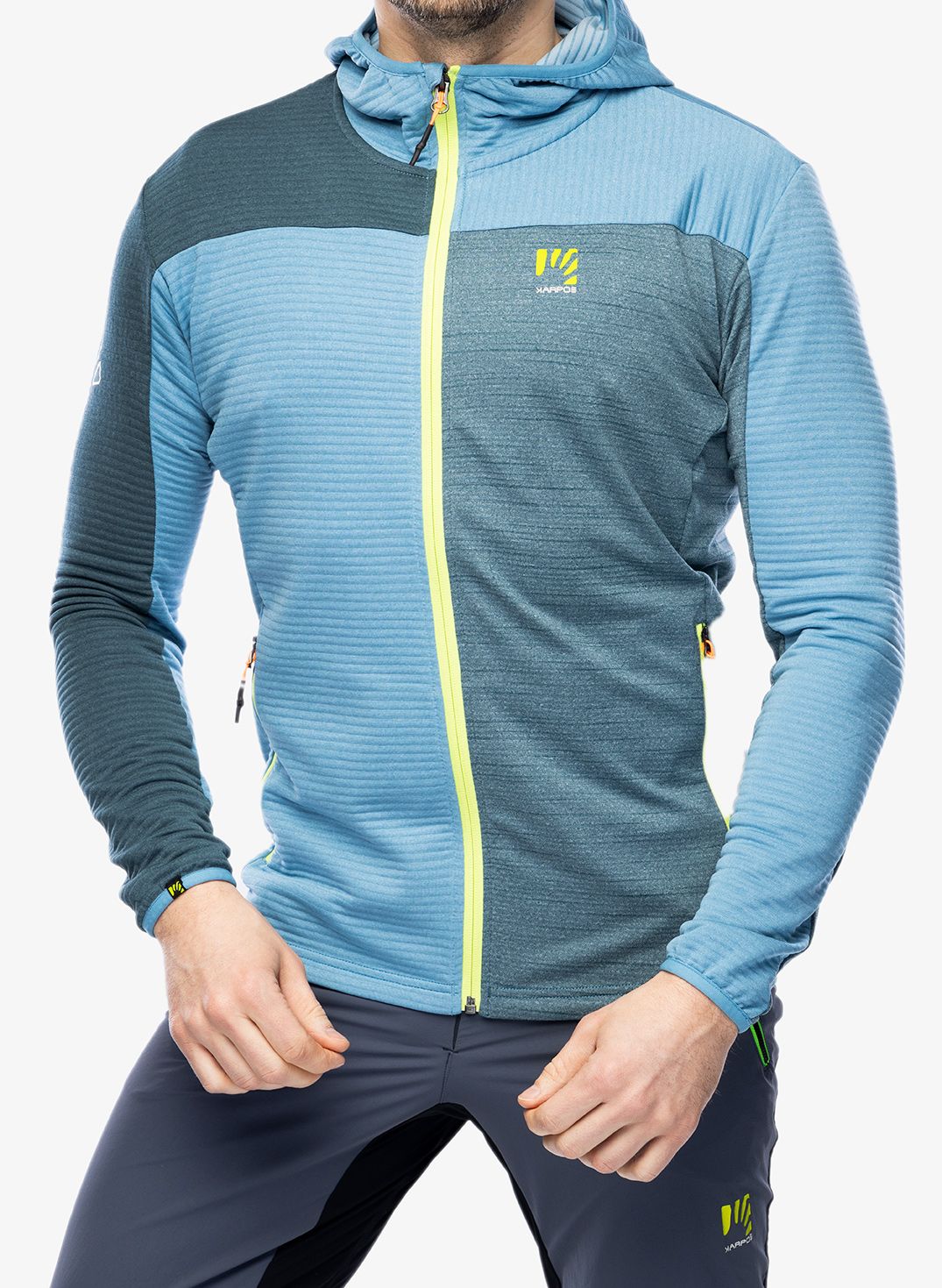 Кофта трекінгова Karpos Nuvolau Fleece - niagara/stargazer