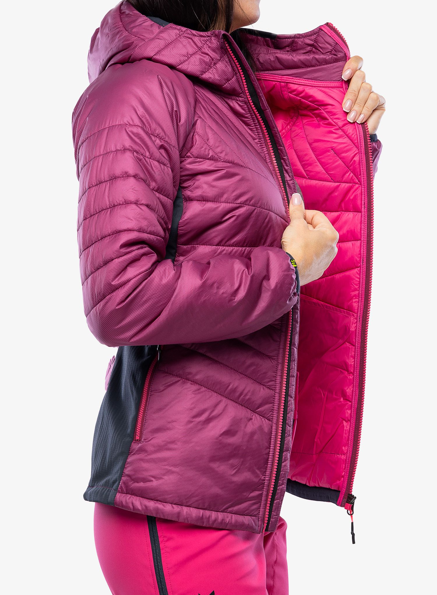 Куртка утеплена жіноча Karpos Pian Longhi Jacket - boysenberry/vulcan