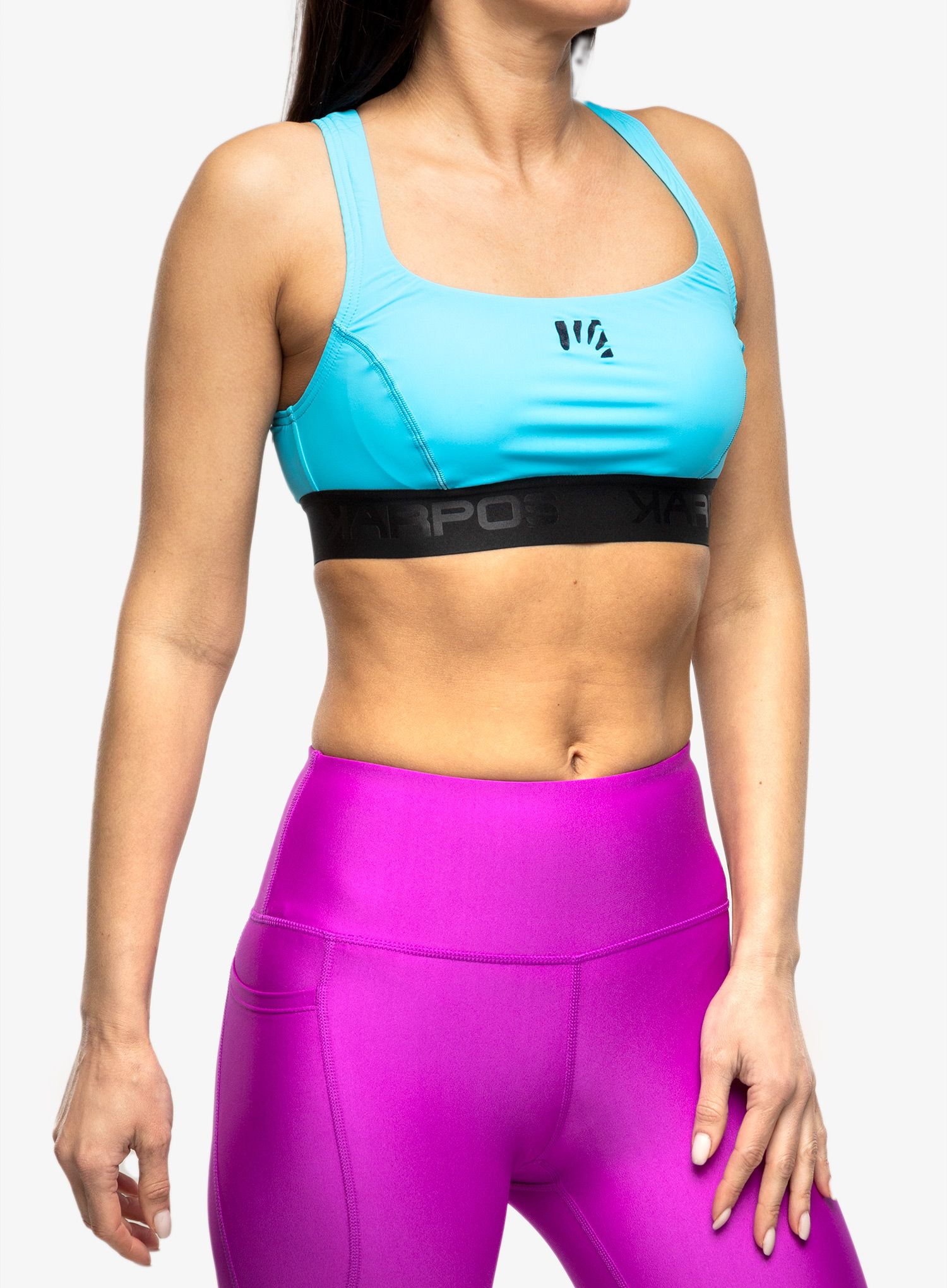 Бюстгальтер спортивний Karpos Quick Evo Bra - blue atoll/sky captain