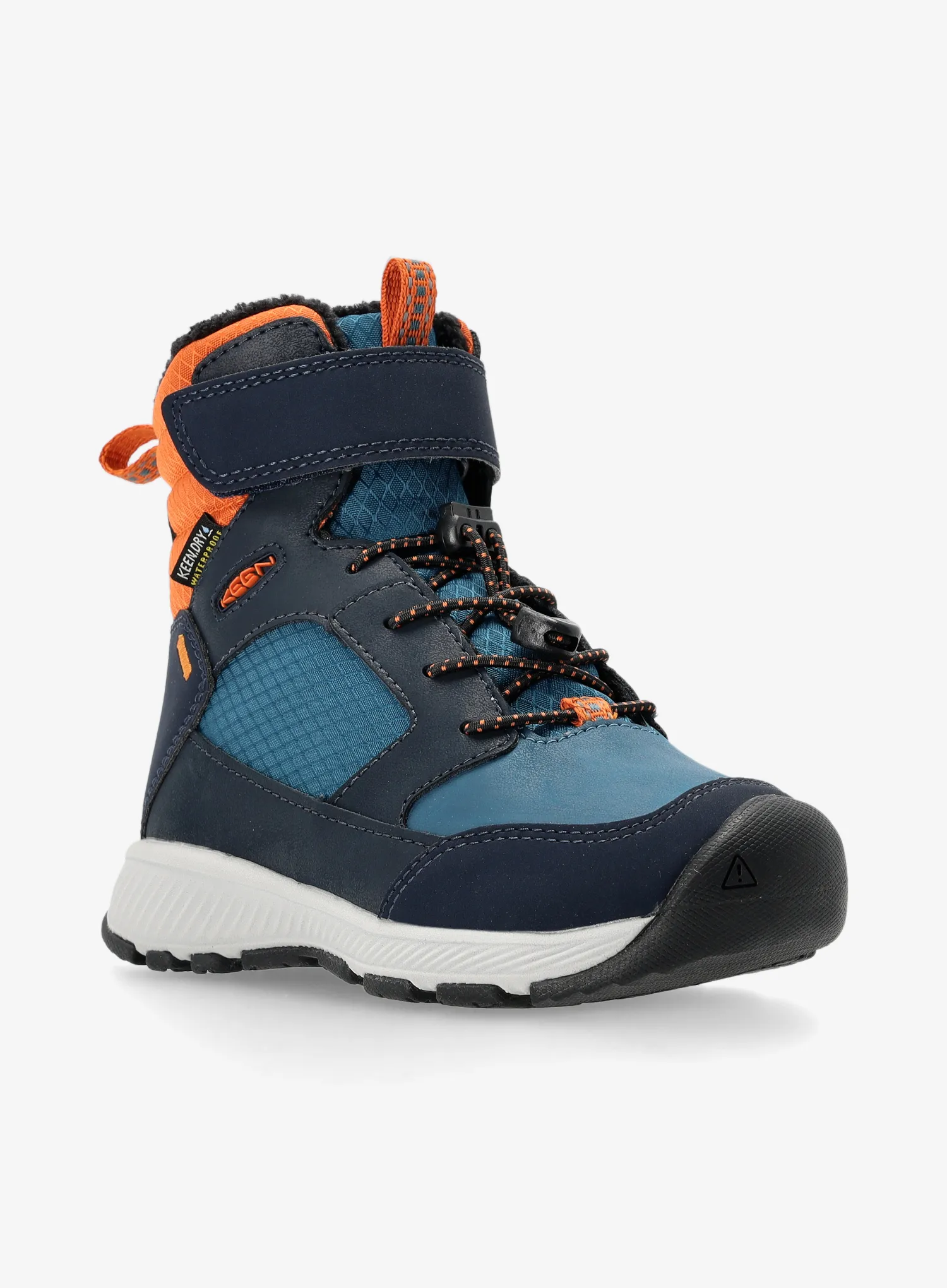 Черевики дитячі Keen Skua Winter WP Kids - sky captain/gold flame