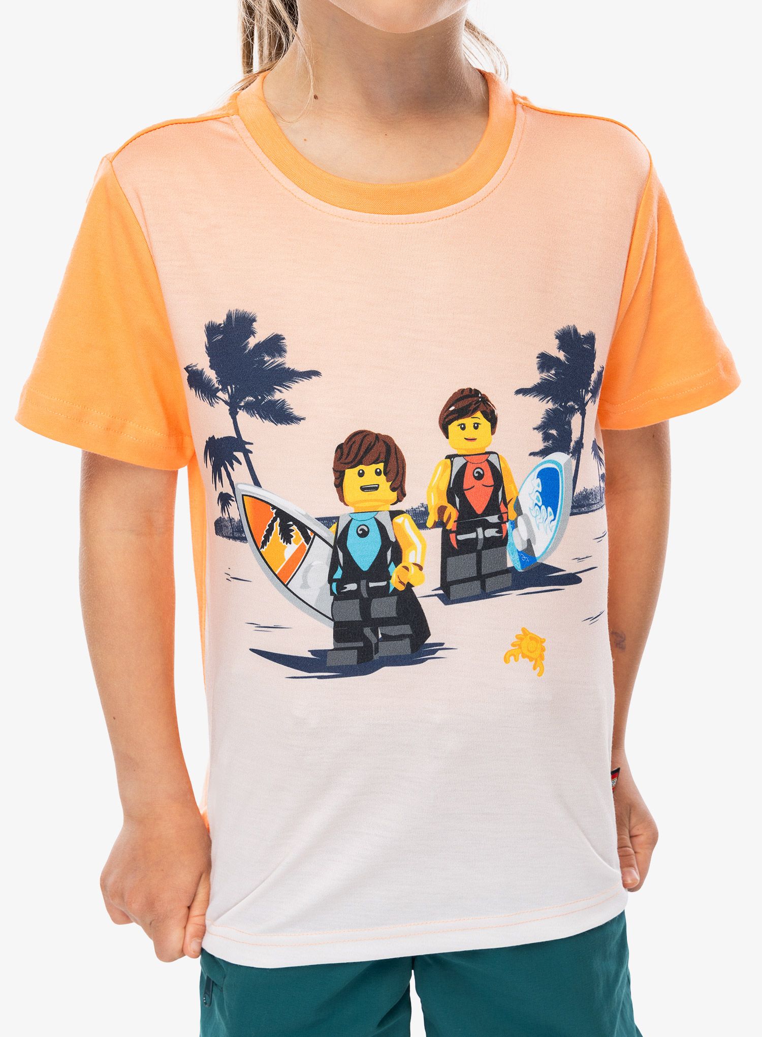 Футболка дитяча LEGO LW Tano 309 - peach orange