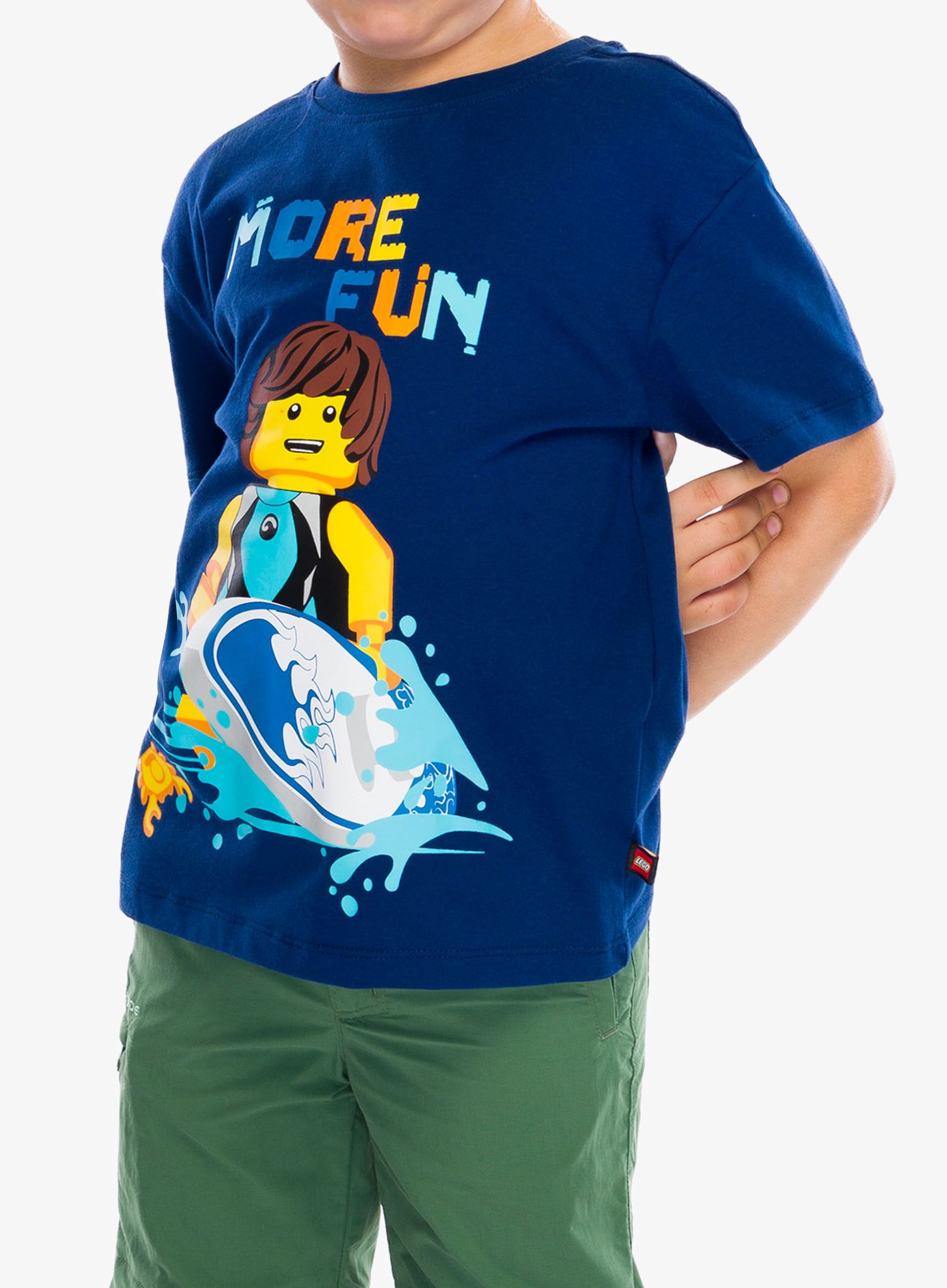 Футболка дитяча LEGO LW Tano 317 - dark blue