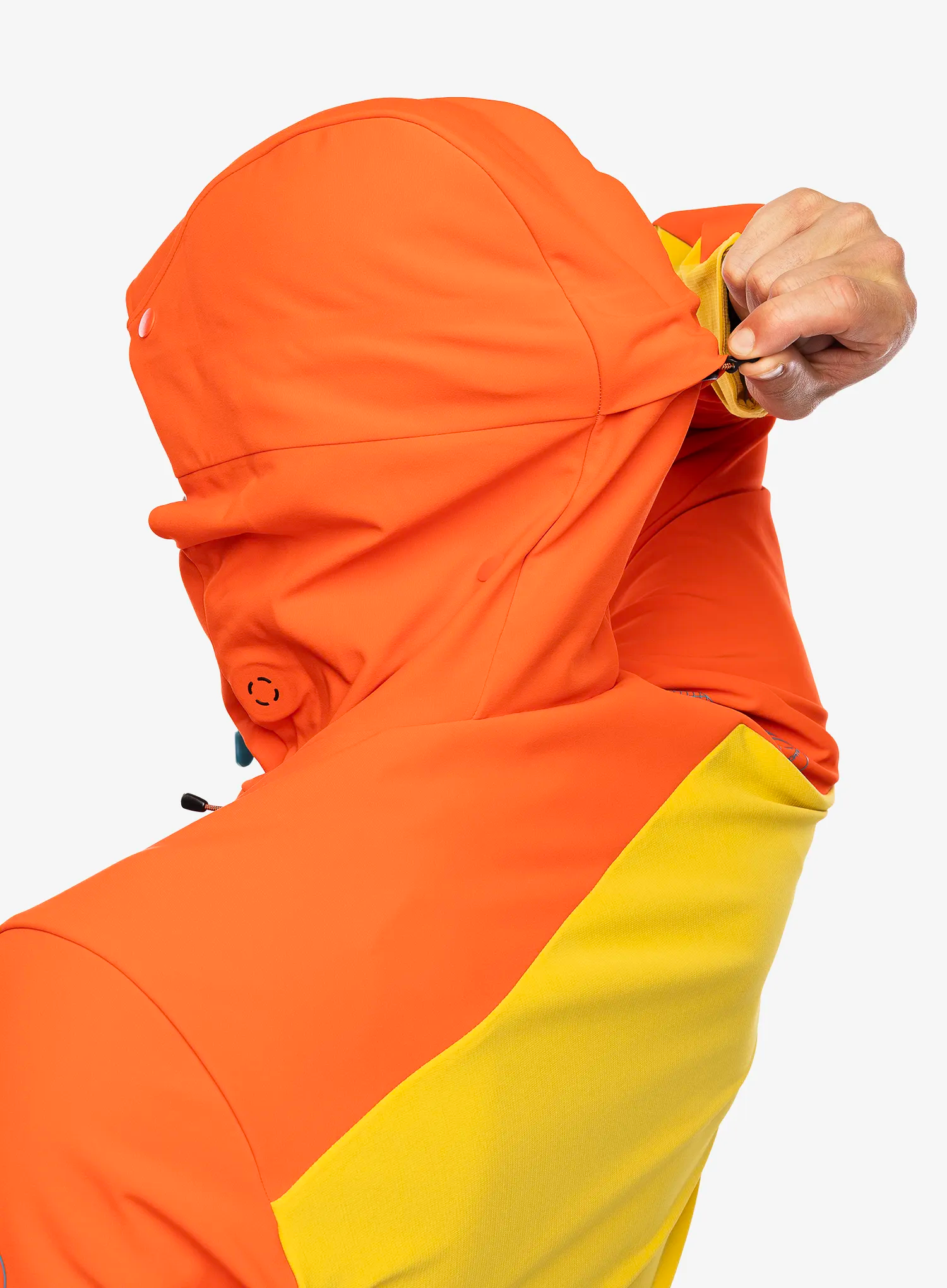 Куртка softshell La Sportiva Alpine Guide Windstopper Jacket - bamboo/cherry tomato