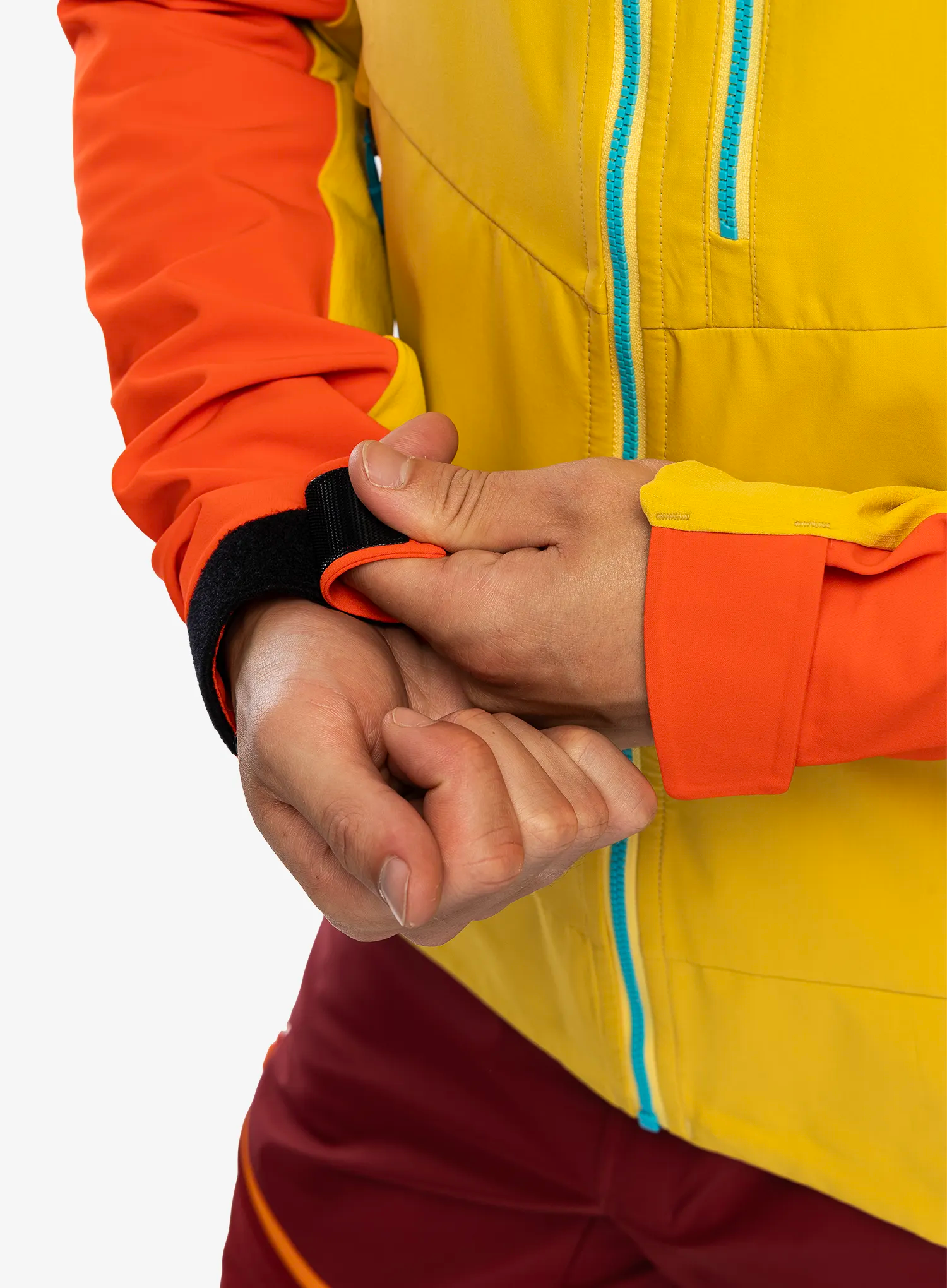 Куртка softshell La Sportiva Alpine Guide Windstopper Jacket - bamboo/cherry tomato