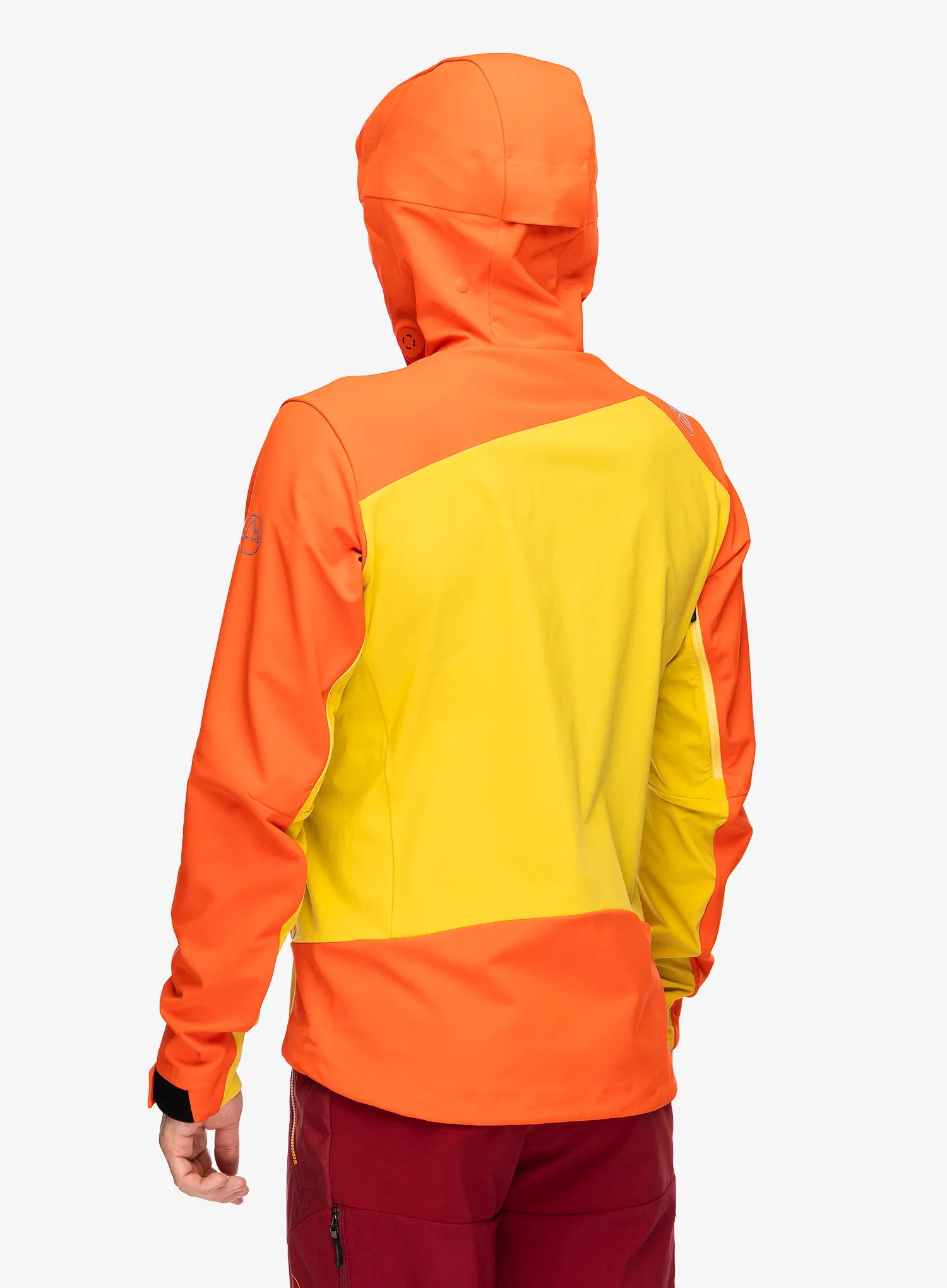 Куртка softshell La Sportiva Alpine Guide Windstopper Jacket - bamboo/cherry tomato