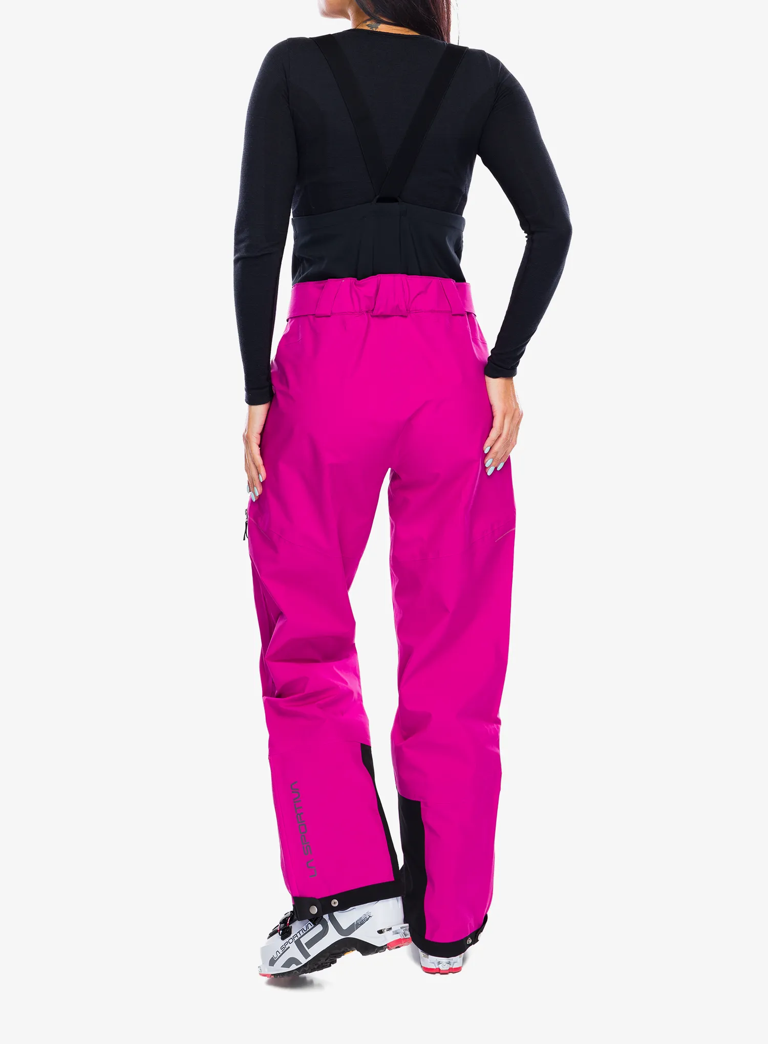 Штани лижні жіночі La Sportiva Chaser Evo Shell Bib Pant - springtime