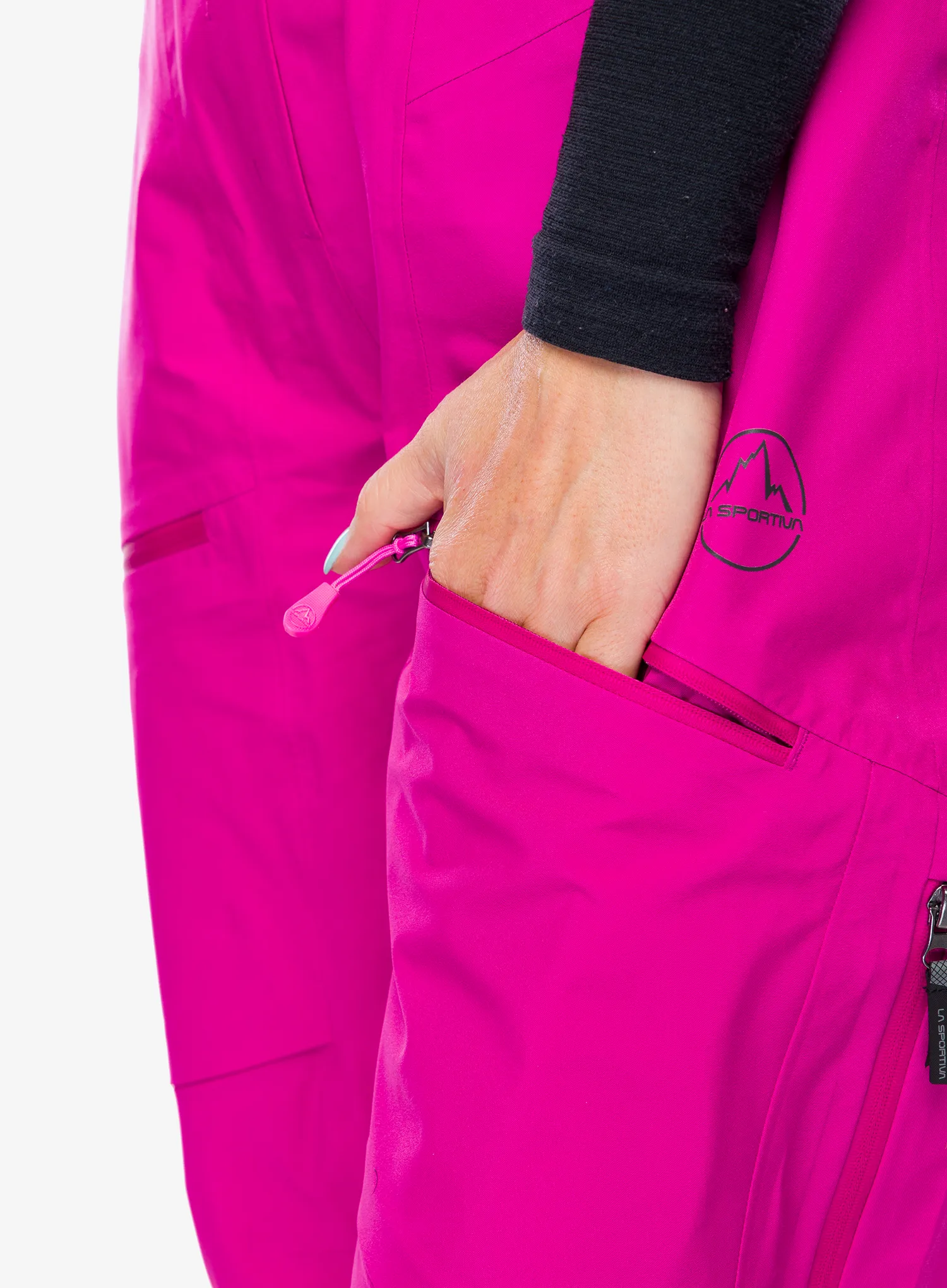 Штани лижні жіночі La Sportiva Chaser Evo Shell Bib Pant - springtime