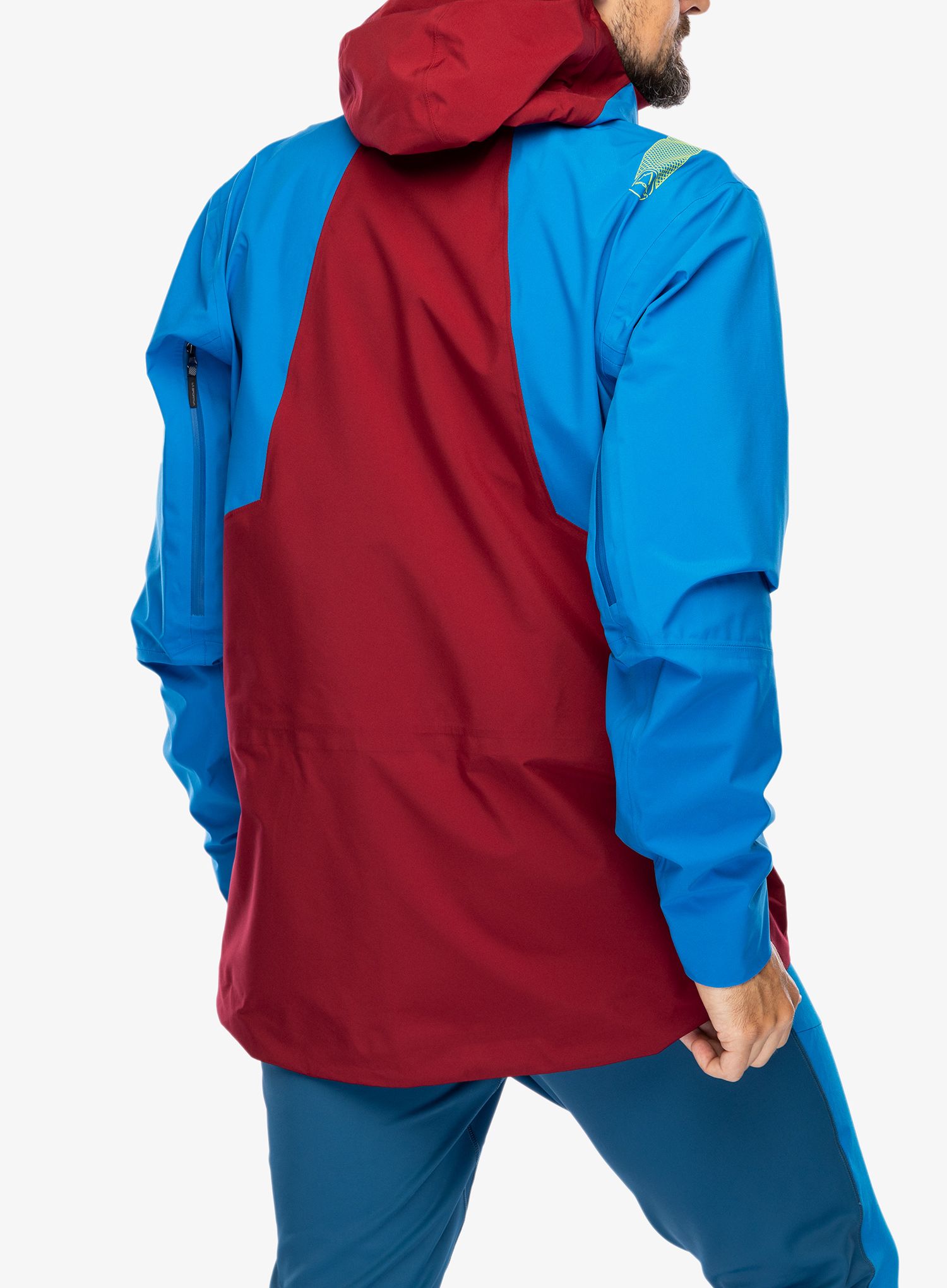 Куртка дощовик La Sportiva Chaser Evo Shell Jkt - electric blue/sangria