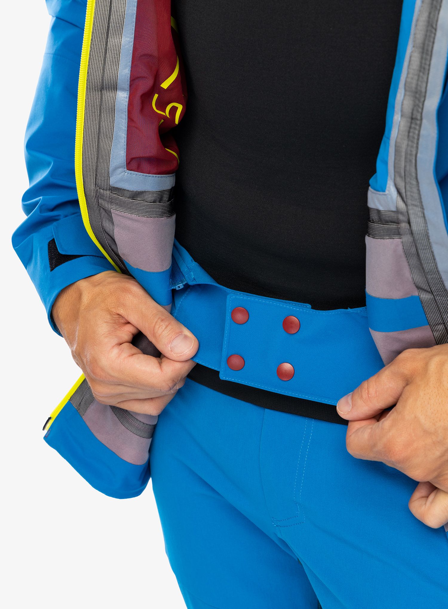 Куртка дощовик La Sportiva Chaser Evo Shell Jkt - electric blue/sangria