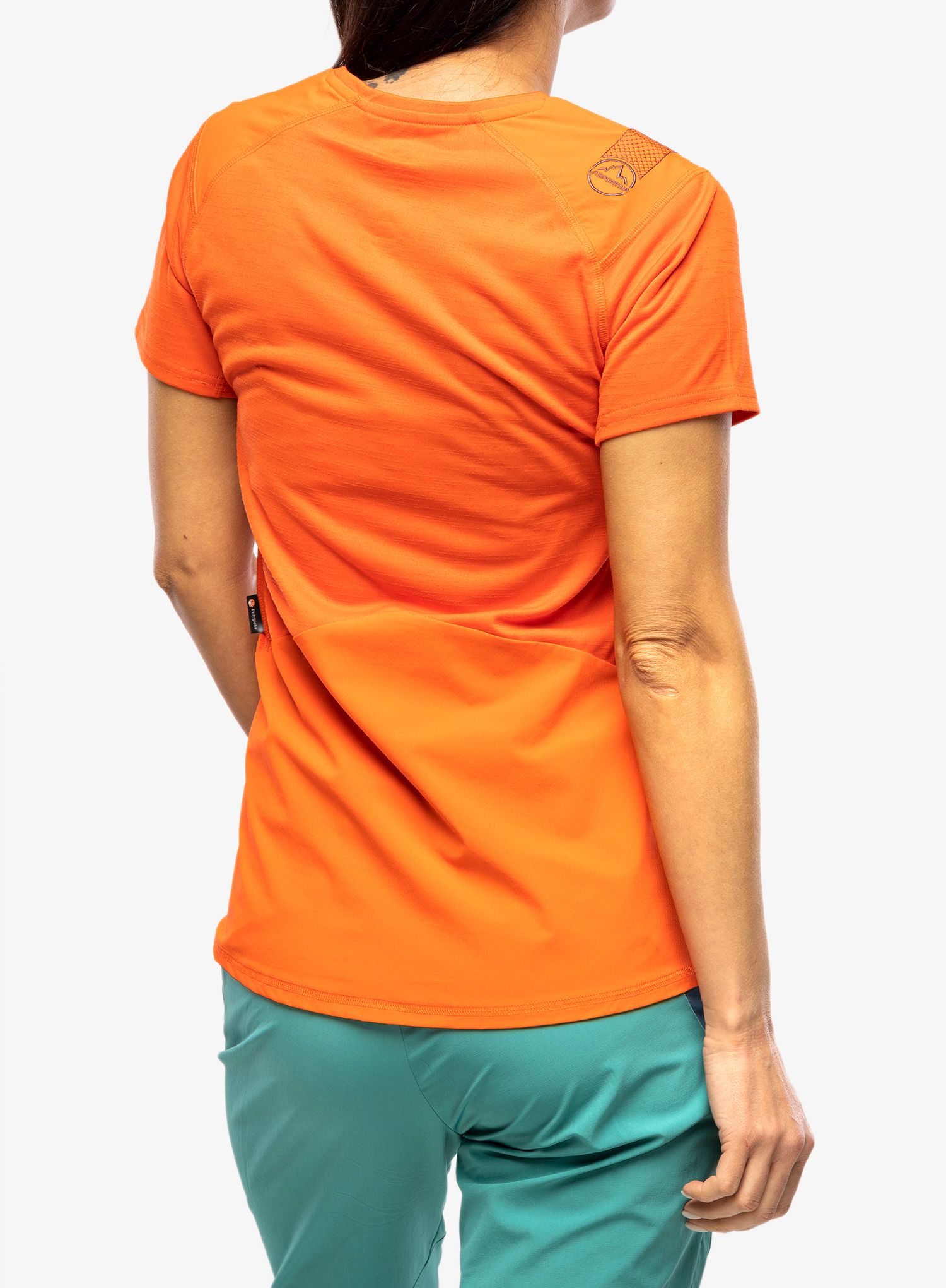 Швидковисихаюча футболка жіночий La Sportiva Compass T-Shirt - cherry tomato