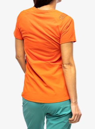 Швидковисихаюча футболка жіночий La Sportiva Compass T-Shirt - cherry tomato