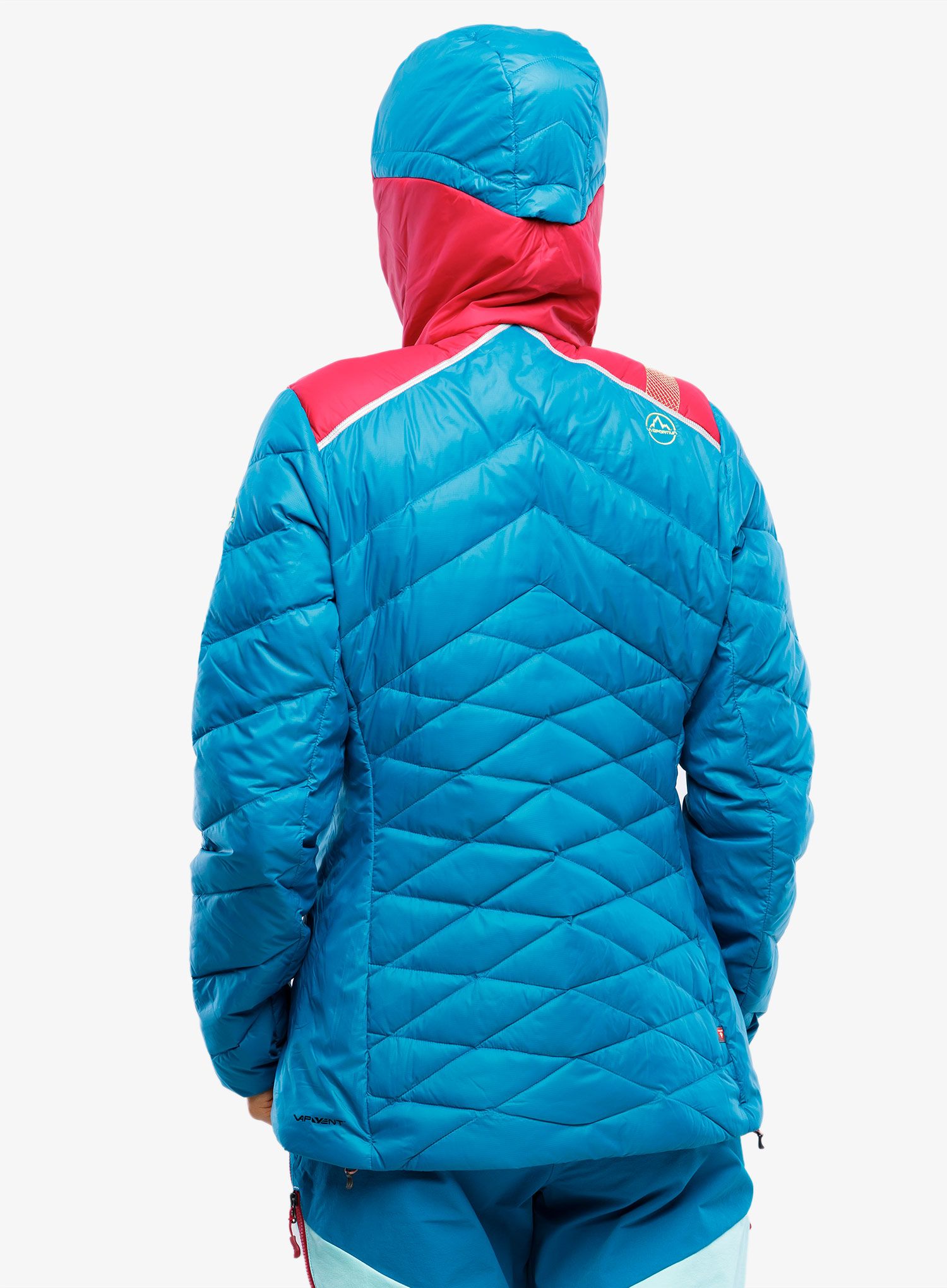 Пуховик жіноча La Sportiva Deimos Down Jacket - crystal/cerise