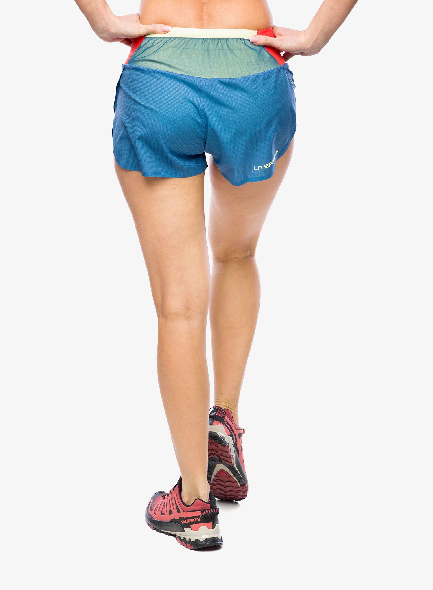 Шорти для бігу жіночі La Sportiva Freccia Short - moonlight/cherry tomato