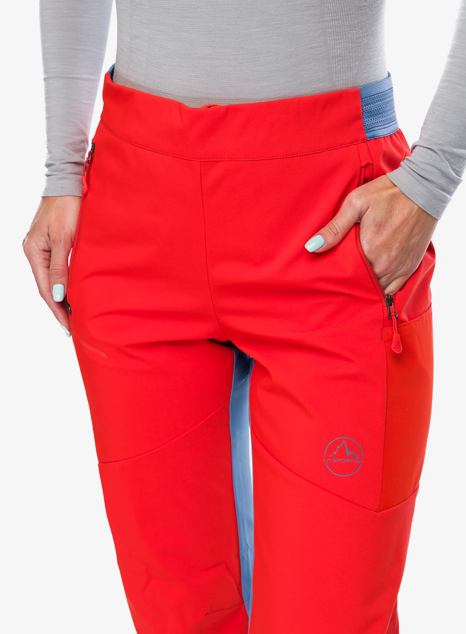 Штани softshell жіночі La Sportiva Ikarus Pant - cherry tomato/moonlight
