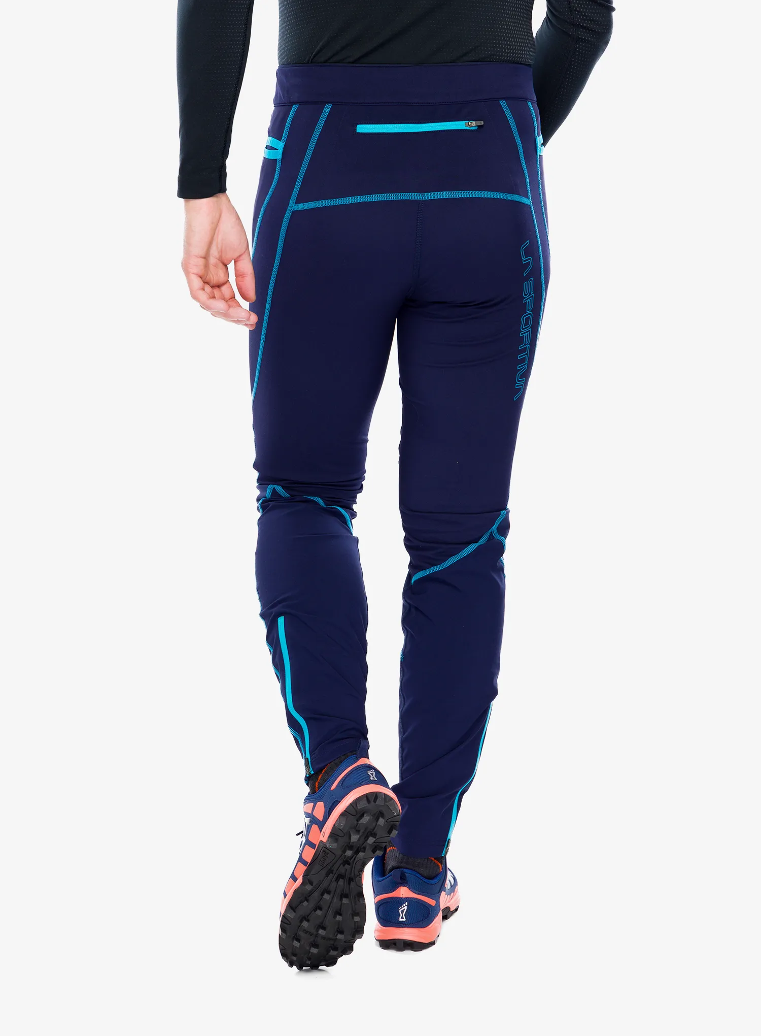 Легінси для бігу La Sportiva Primal Pant - deep sea/tropic blue