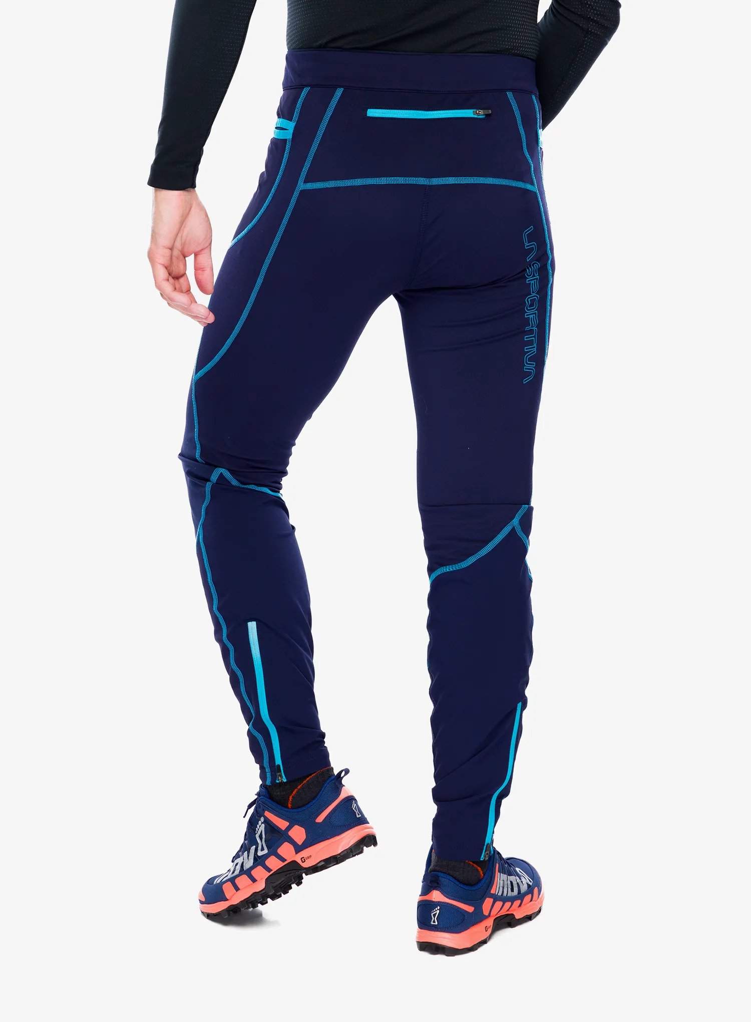 Легінси для бігу La Sportiva Primal Pant - deep sea/tropic blue