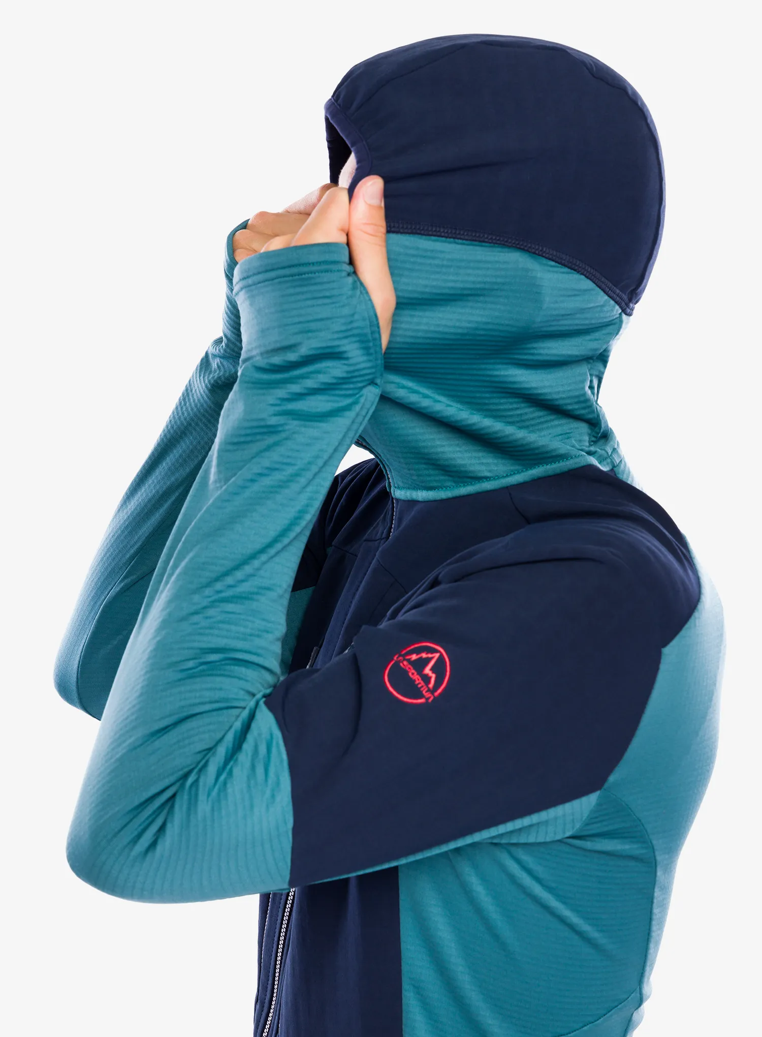 Кофта з каптуром La Sportiva Session Tech Hoody - deep sea/hurricane