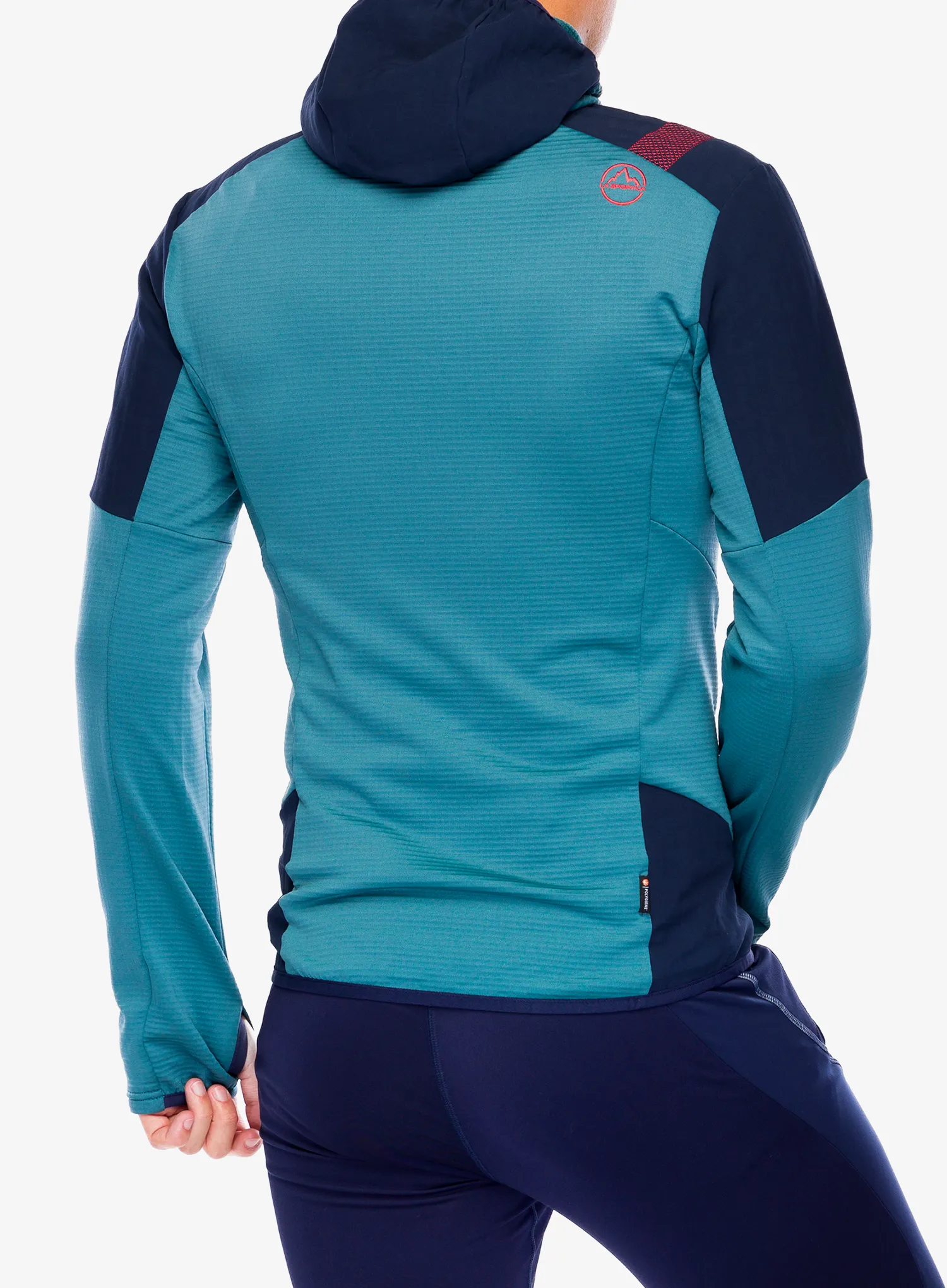 Кофта з каптуром La Sportiva Session Tech Hoody - deep sea/hurricane