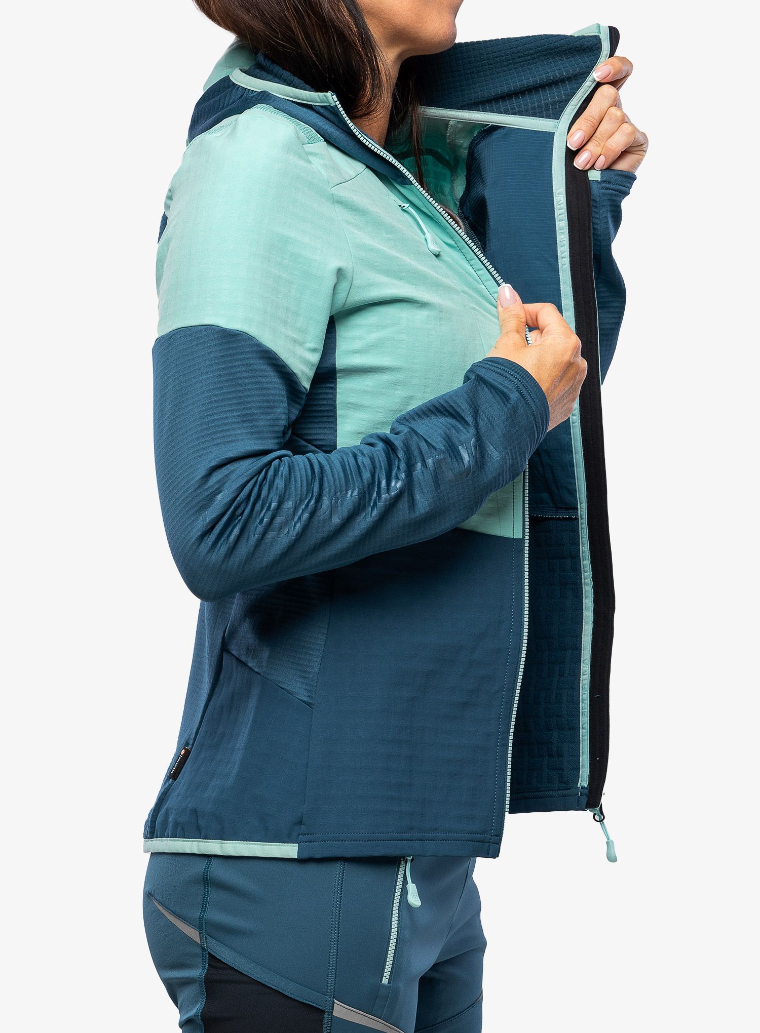 Кофта жіноча La Sportiva Session Tech Hoody - storm blue/iceberg