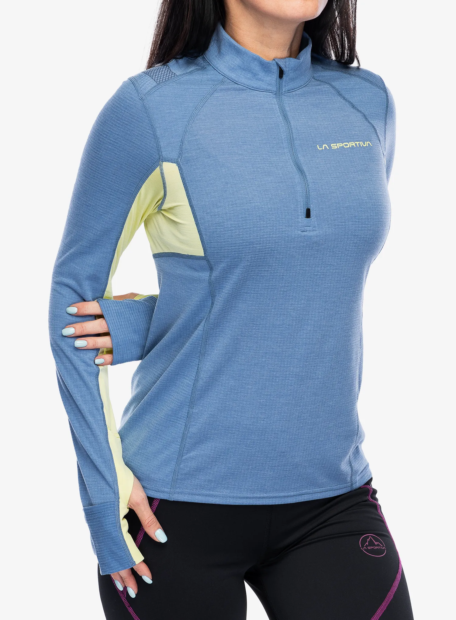 Кофта жіноча La Sportiva Swift Long Sleeve - moonlight/zest