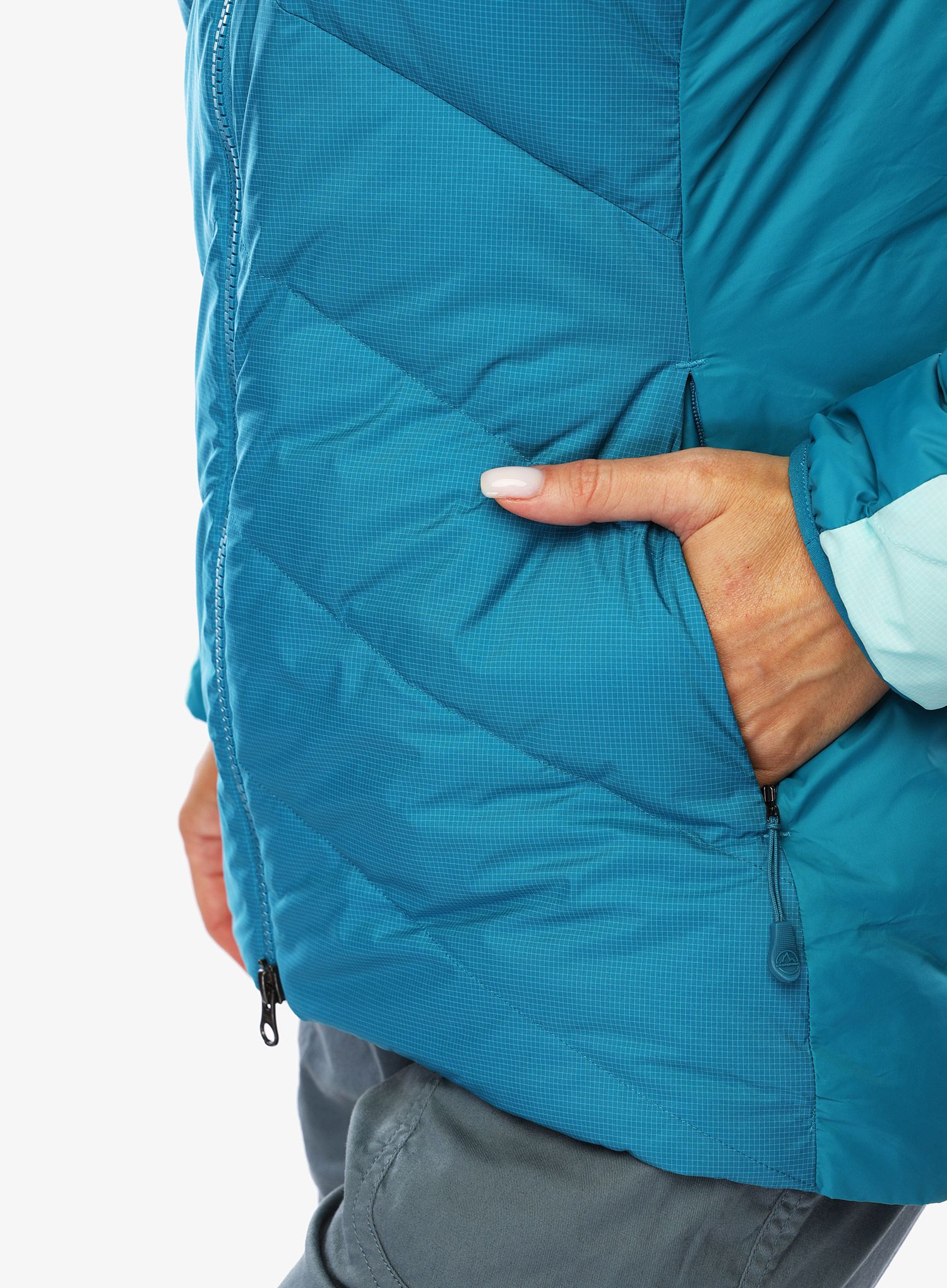 Пуховик La Sportiva Titan Down Jacket - crystal/turquoise