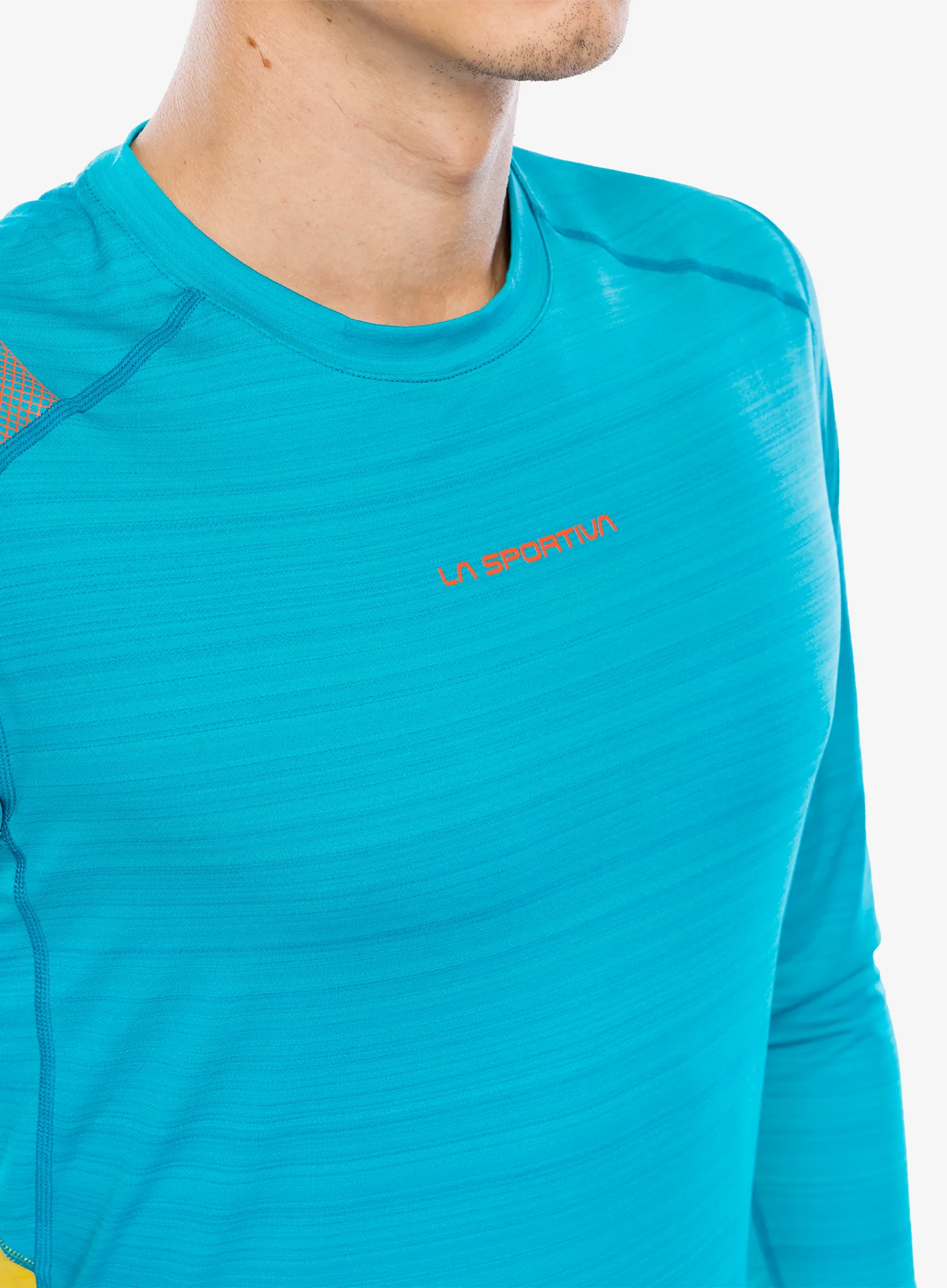 Термокофта La Sportiva Tour Long Sleeve - tropic blue/bamboo