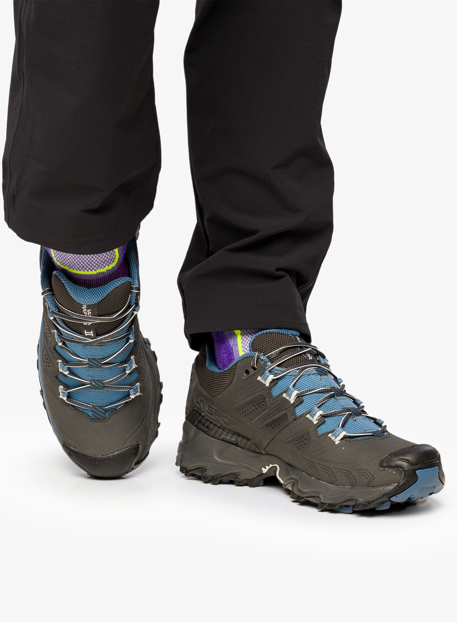 Черевики жіночі La Sportiva Ultra Raptor II Leather GTX - carbon/atlantic