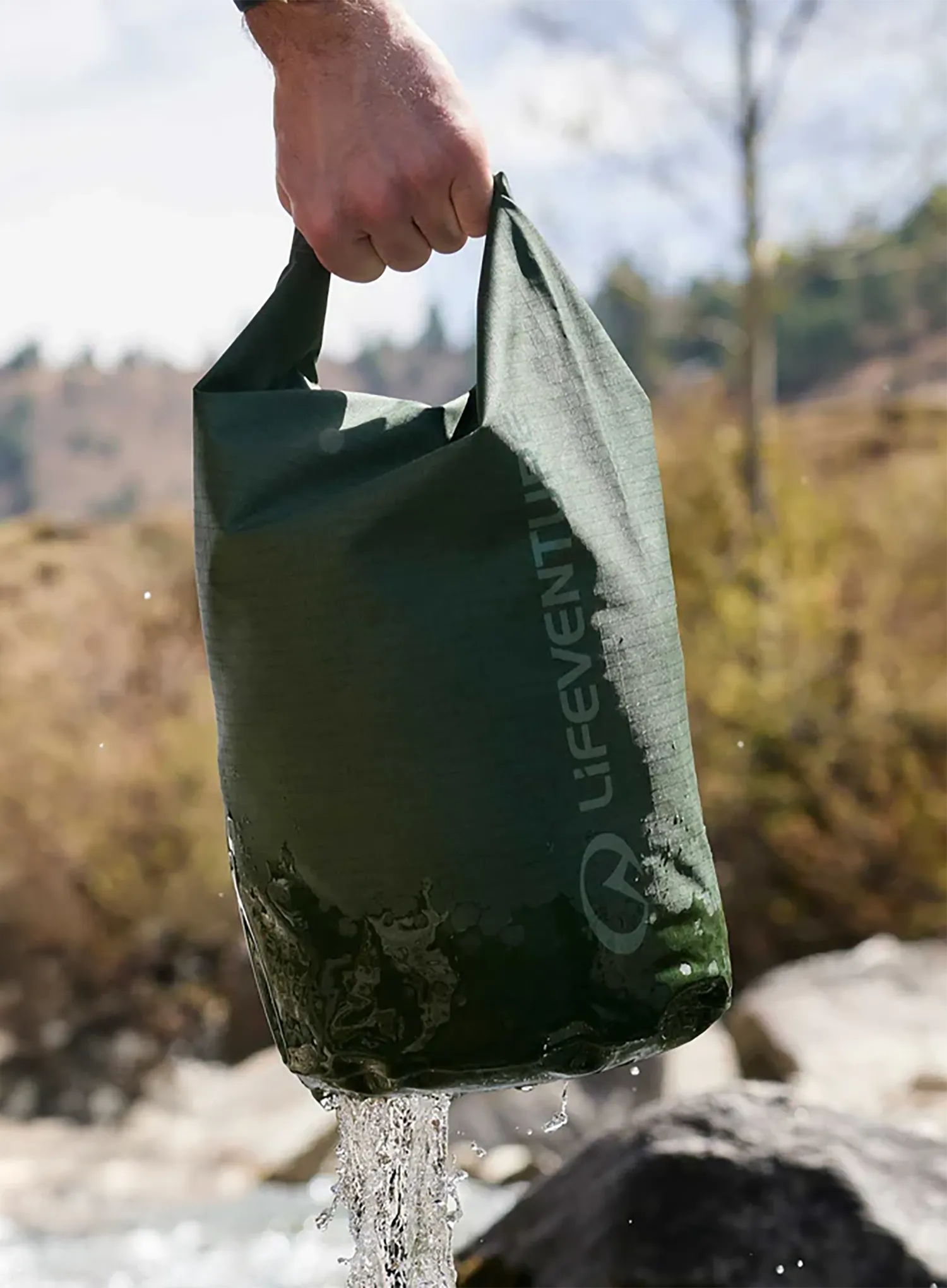 Гермомішок Lifeventure Storm Dry Bag 10 L - green