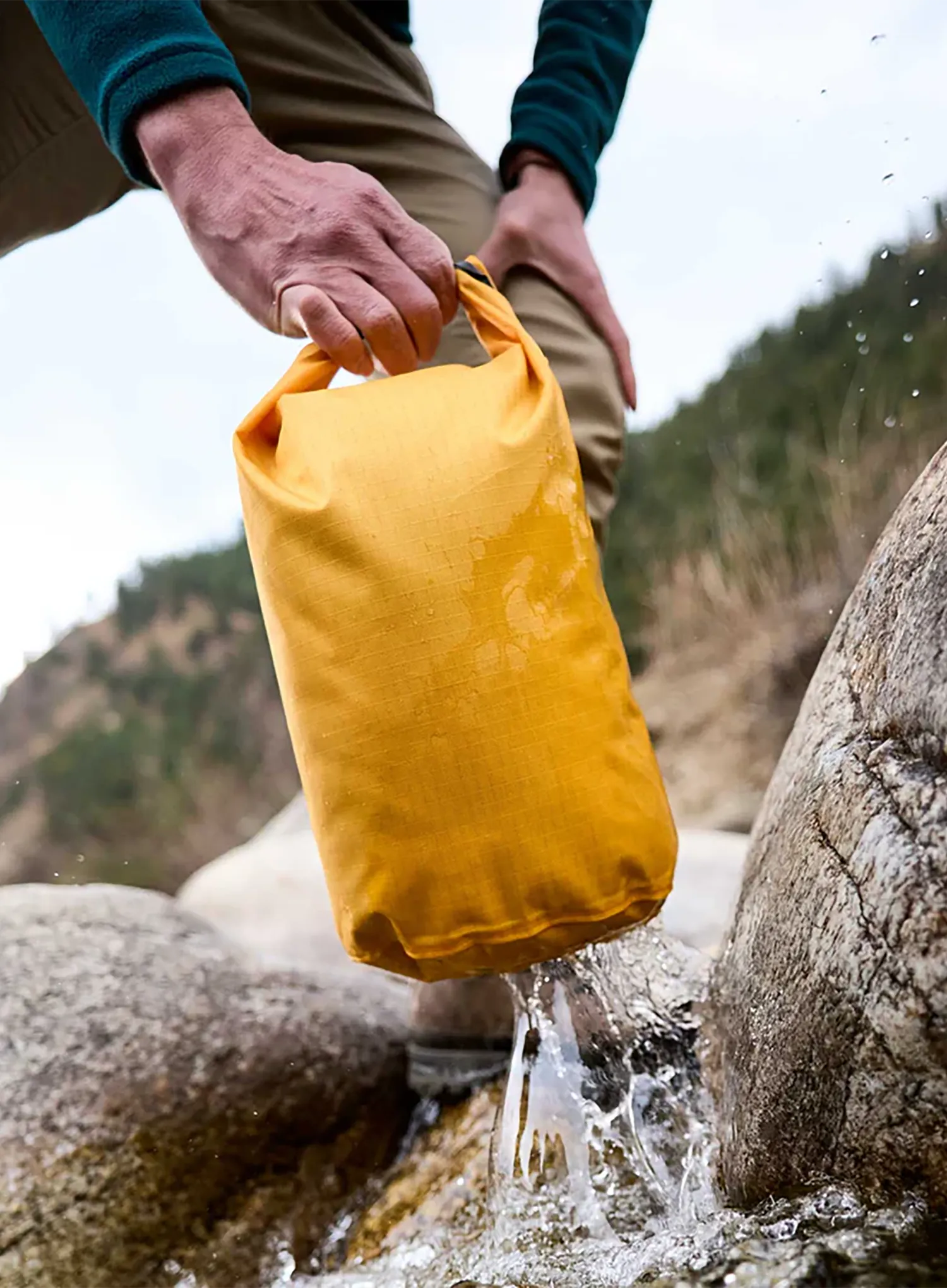 Мішок транспортний Lifeventure Storm Dry Bag 5 L - yellow